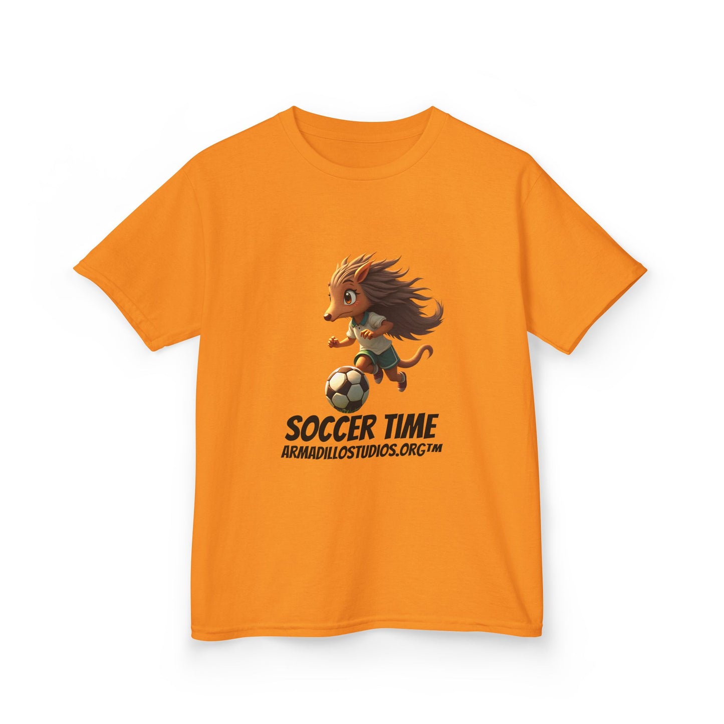 Kids Soccer | Armadillo themed | T-Shirt for Boys & Girls