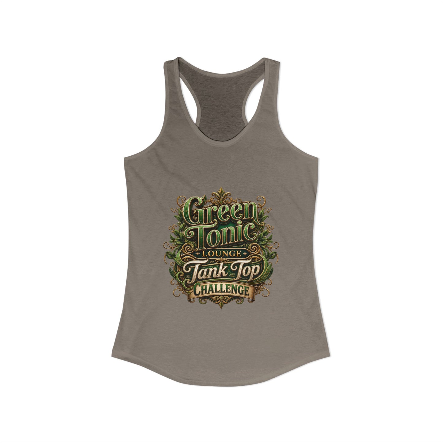 Women's Ideal Racerback Tank |  2 sided image Armadillo Studios™