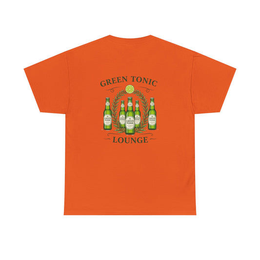 Green Tonic Lounge Tee | Back of Shirt Graphic Design