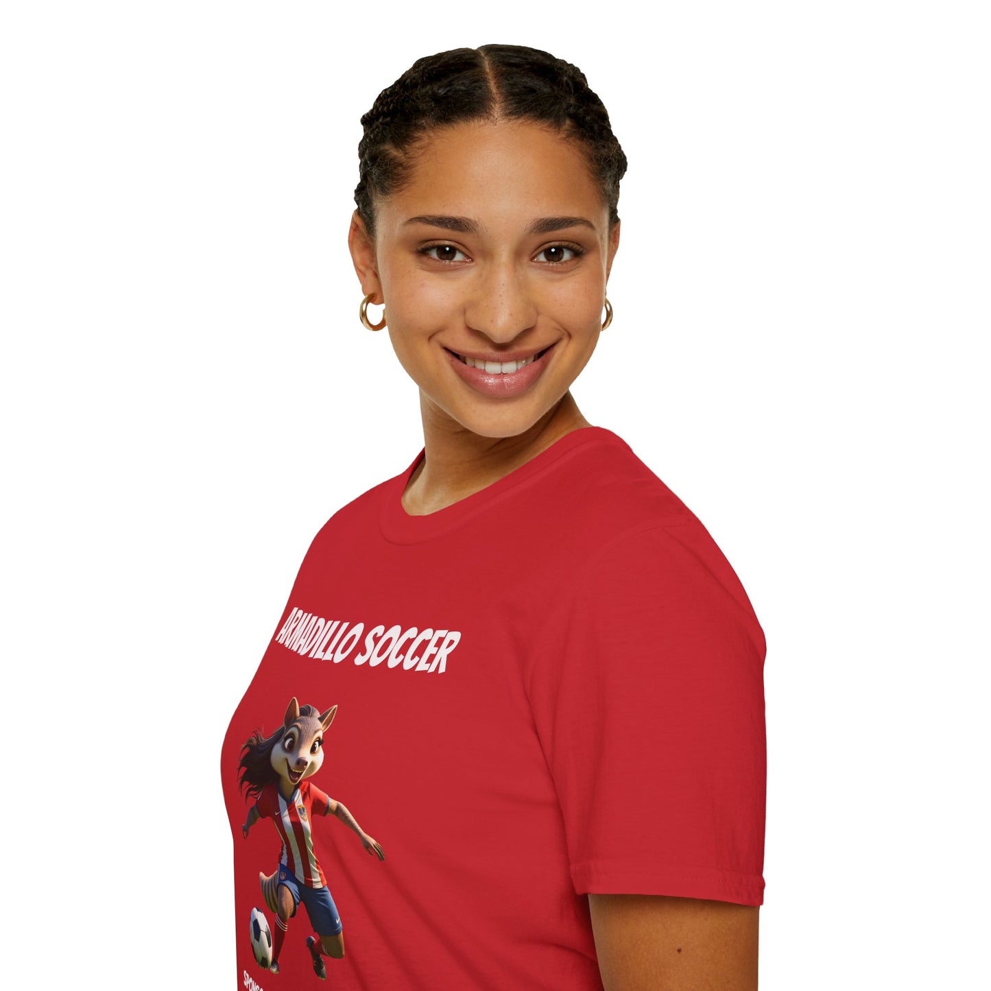 Armadillo Soccer Team T-Shirt  | Adults - Teens | Soccer Fans