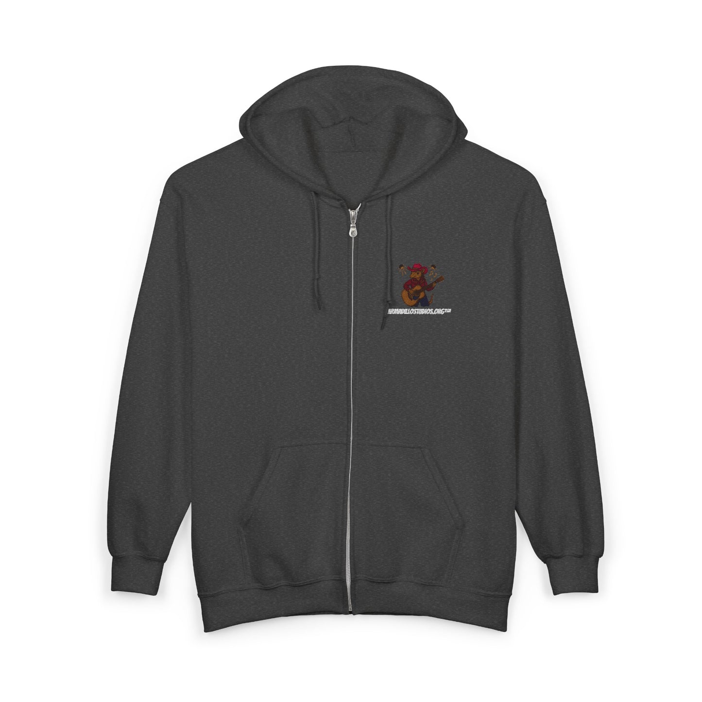 "Custom Embroidered Karma Tribute | ArmadilloStudios.org™ | Full Zip Hooded Sweatshirt for Her"