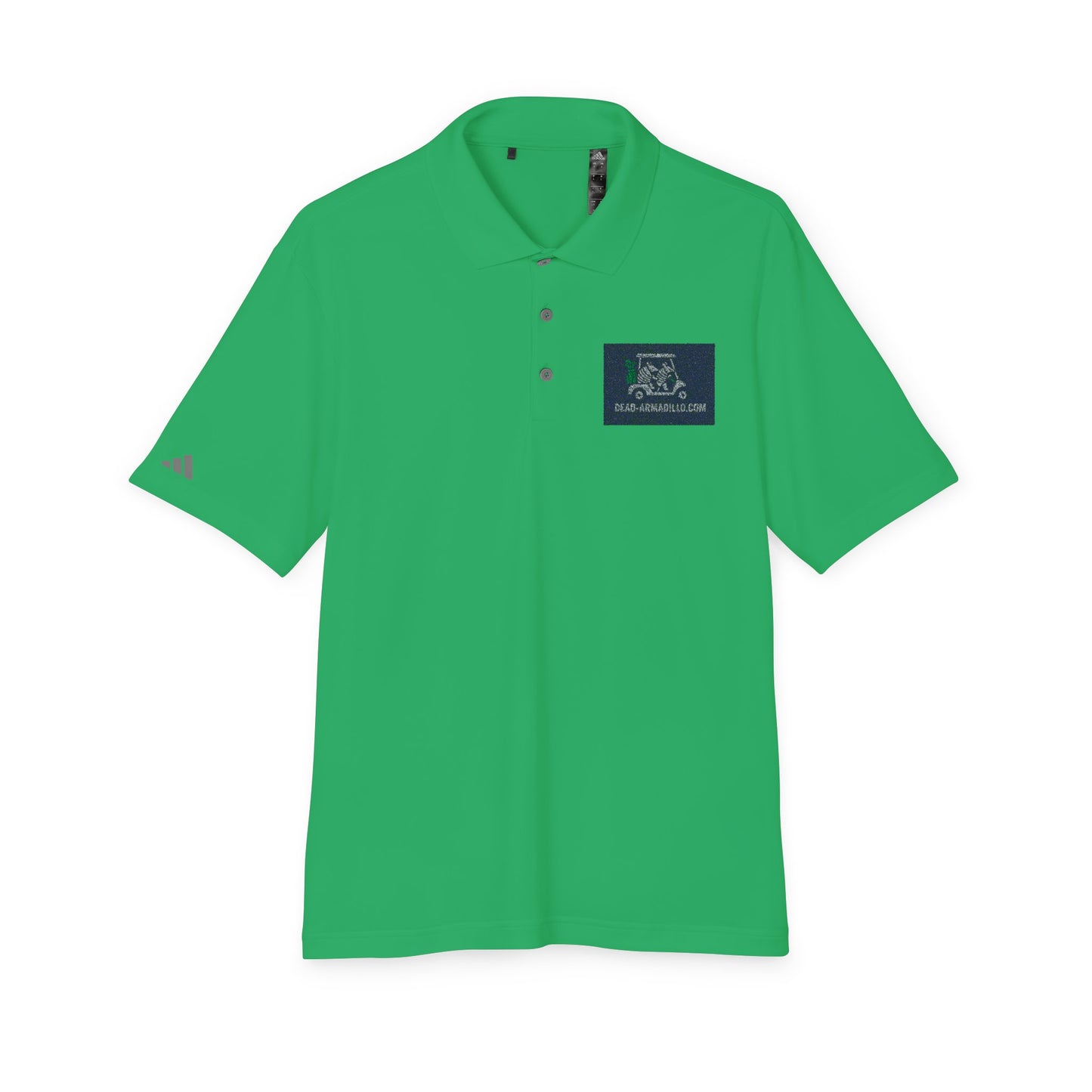 Polo Shirt - Armadillo Themed | Custom Embroidered Adidas | Unisex Golf Polo |