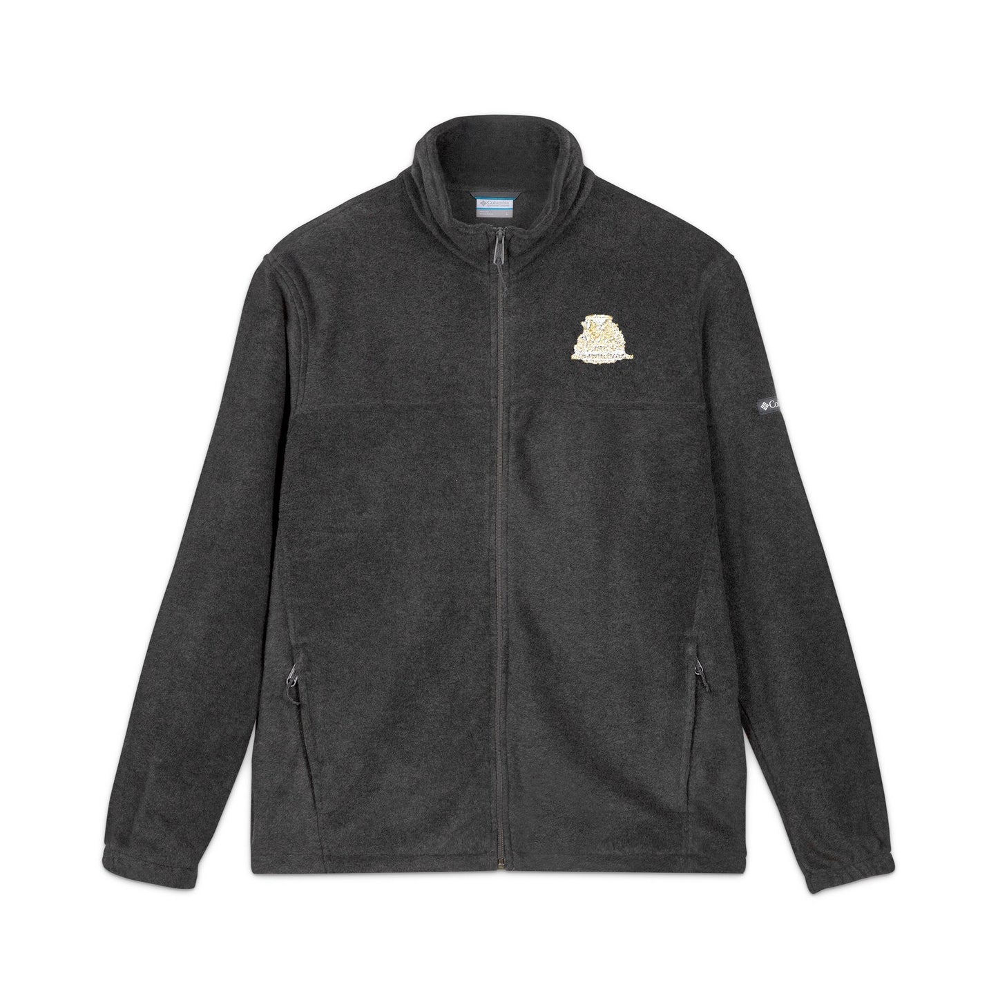 Women's Columbia Fleece Jacket | Custom Embroidered Golf Design | Quarter-Zip Pullover | Dead-Armadillo.com™
