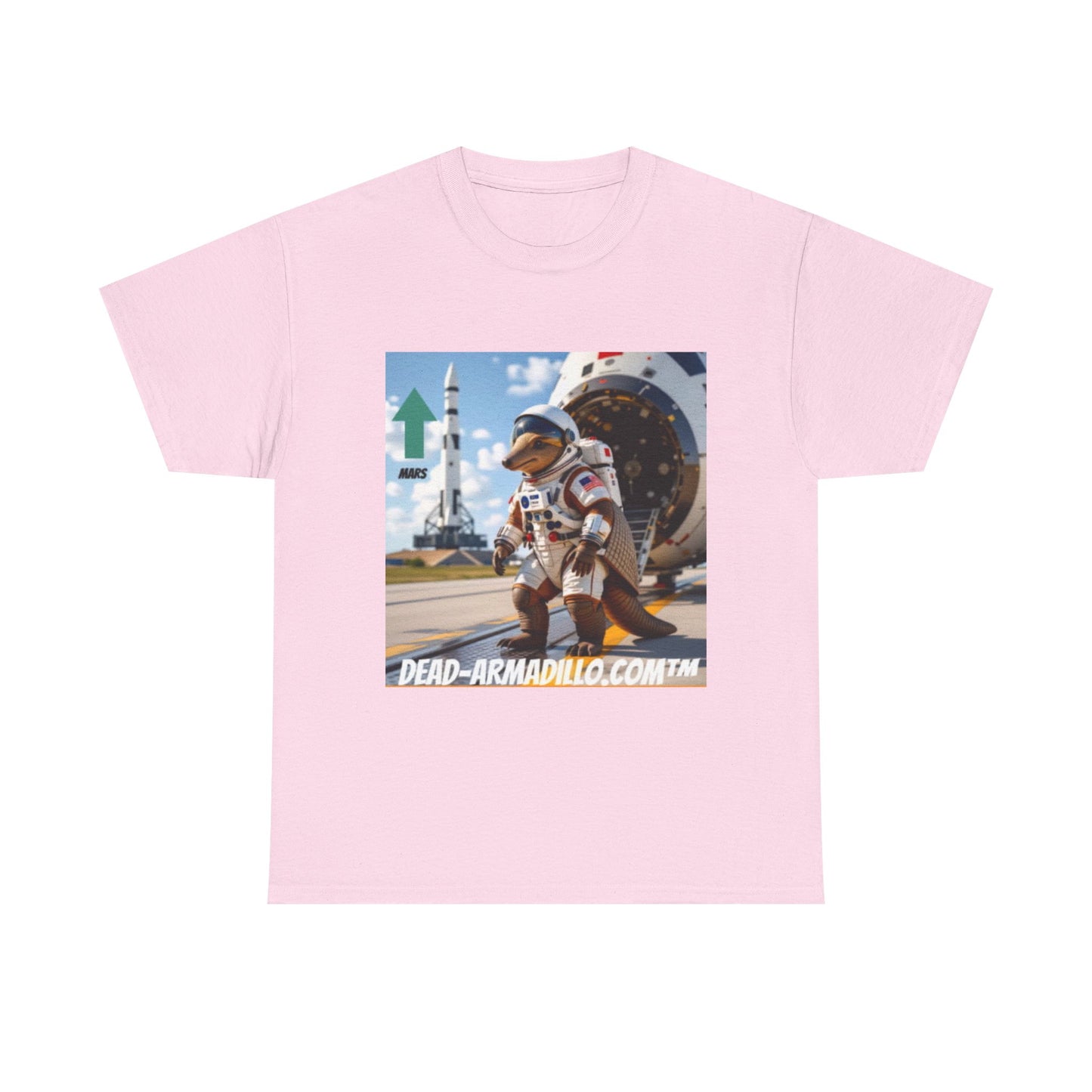 Astronaut Armadillo T-Shirt | Dead-Armadillo.com Space Collection