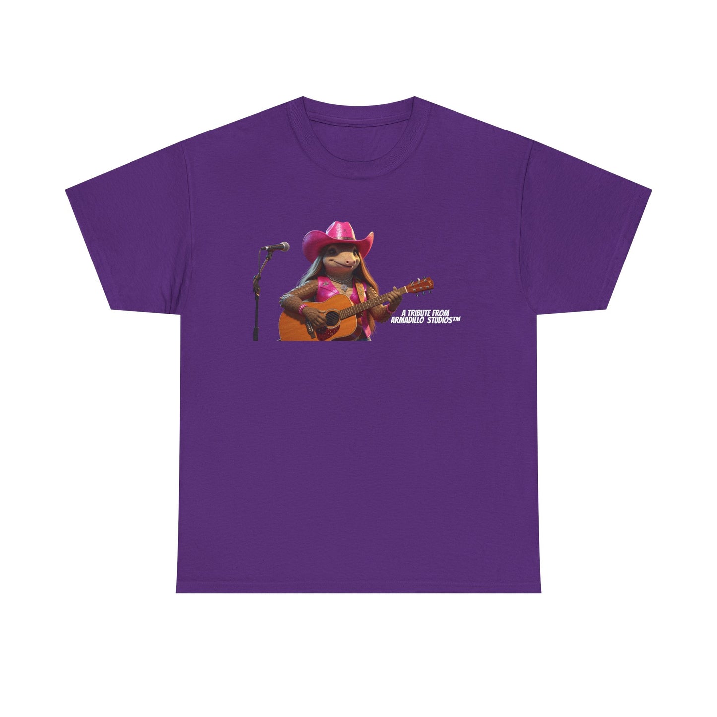 "Gildan 5000 - Karma Tribute Shirt - Minimalist Edition - White font"