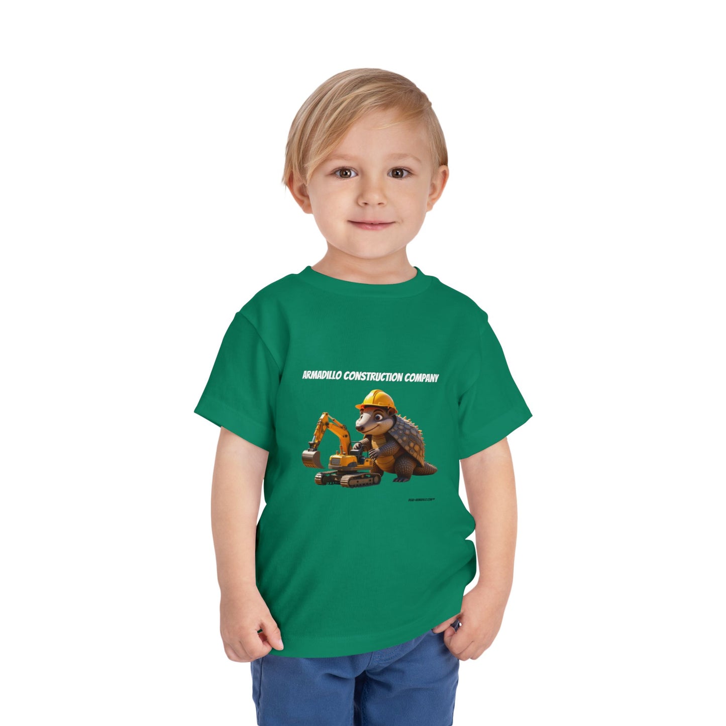 "Dead-Armadillo.com™ | Toddler Tee | Armadillo Construction Crew | Family Matching Collection"