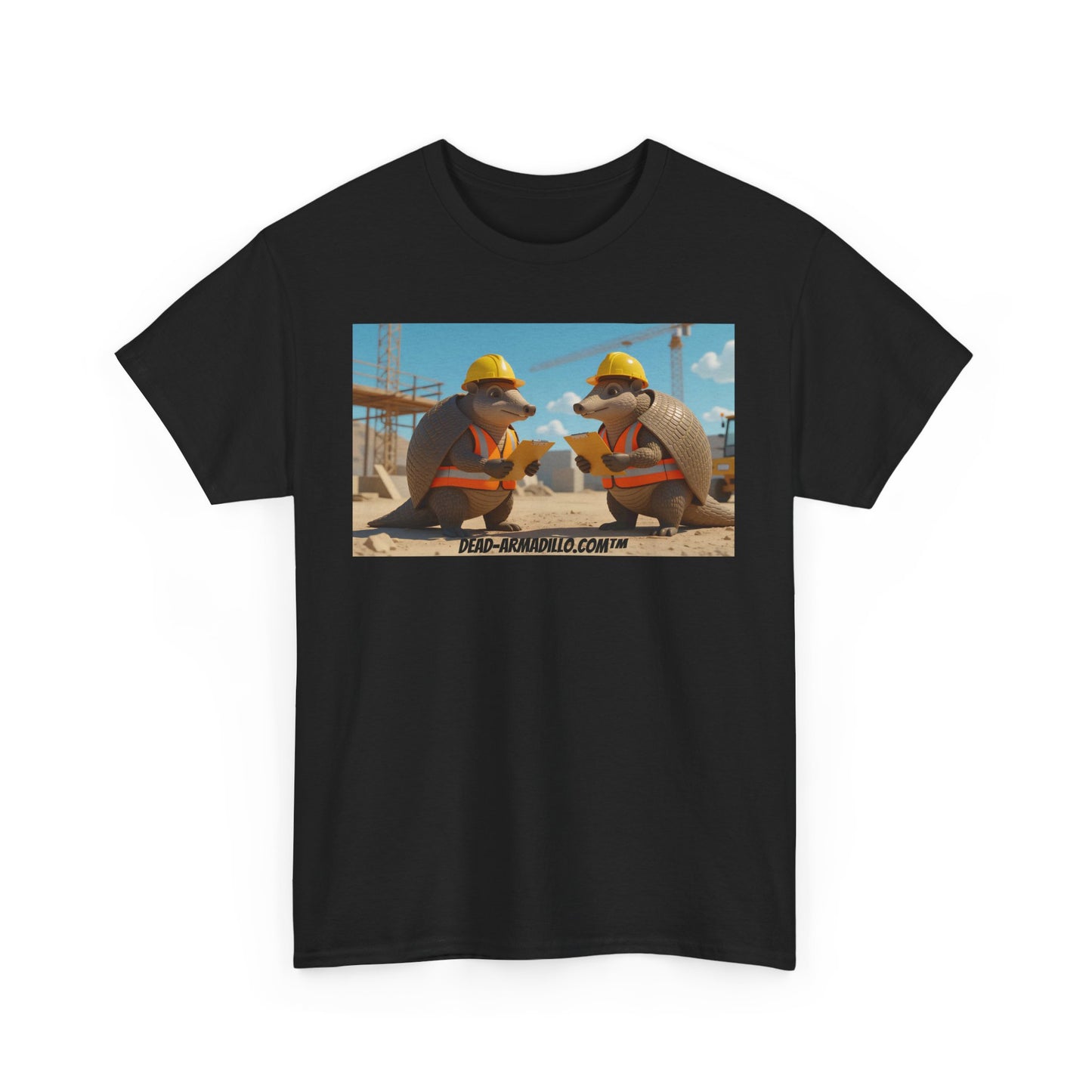 Tribute to the Builders | On the Job Site | Custom made Tees by  Dead-Armadillo.com™ | Hard Working