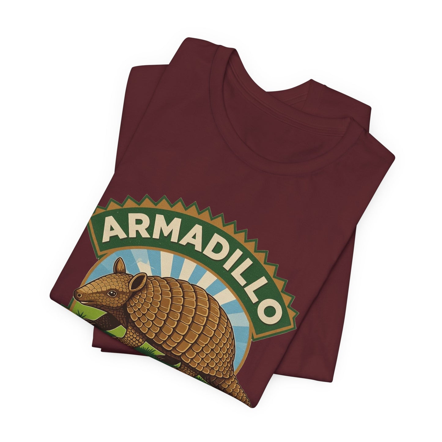 Armadillo University Classic Tee | Premium Bella+Canvas 3001 | ArmadilloStudios.org™