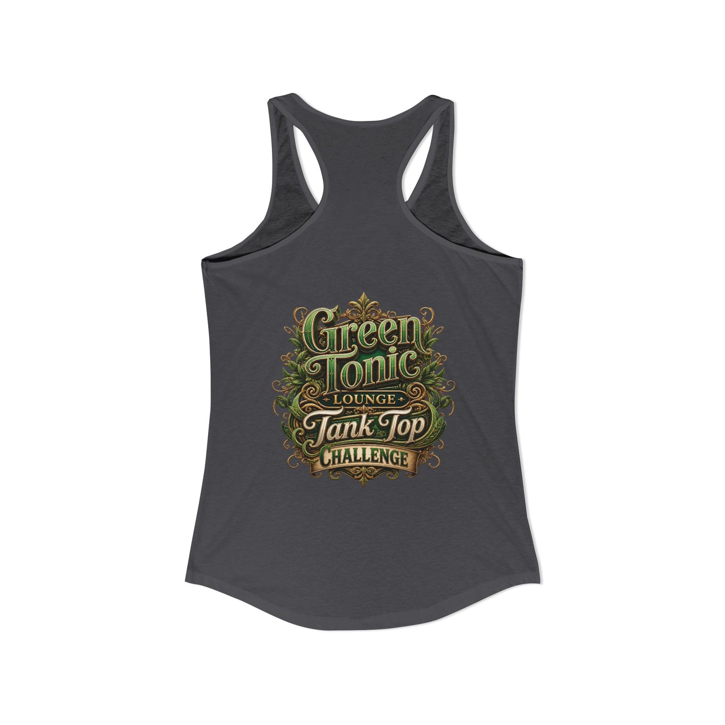 Women's Ideal Racerback Tank |  2 sided image Armadillo Studios™