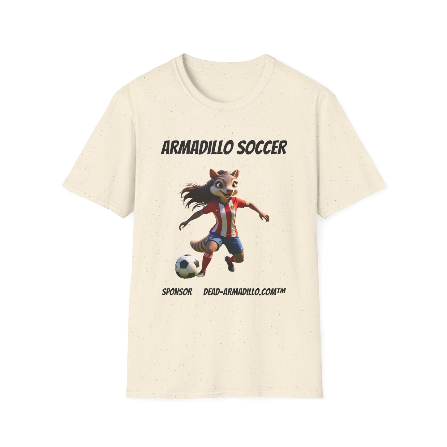 Armadillo Soccer Team T-Shirt  | Adults - Teens | Soccer Fans