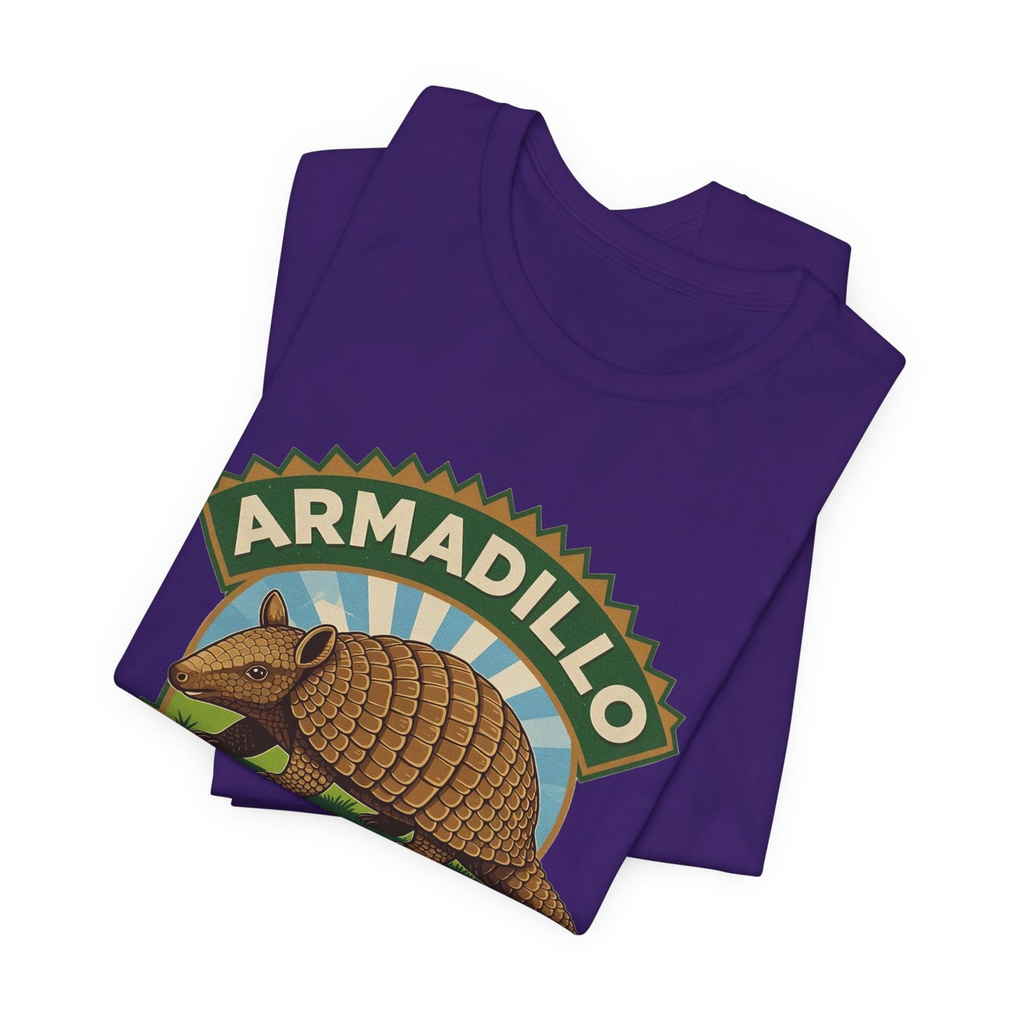 Armadillo University Classic Tee | Premium Bella+Canvas 3001 | ArmadilloStudios.org™