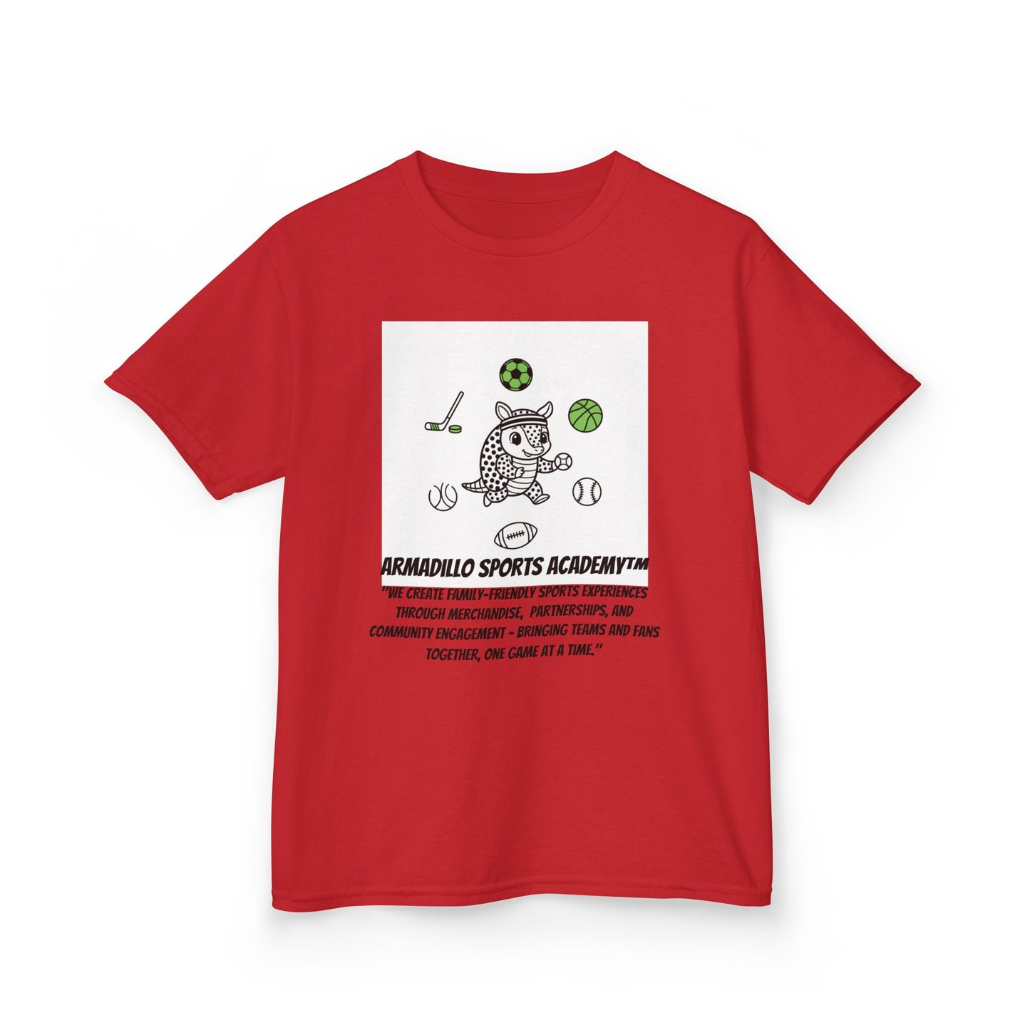 Kids Tee — "Future Star" Armadillo Sports Academy Youth T-Shirt