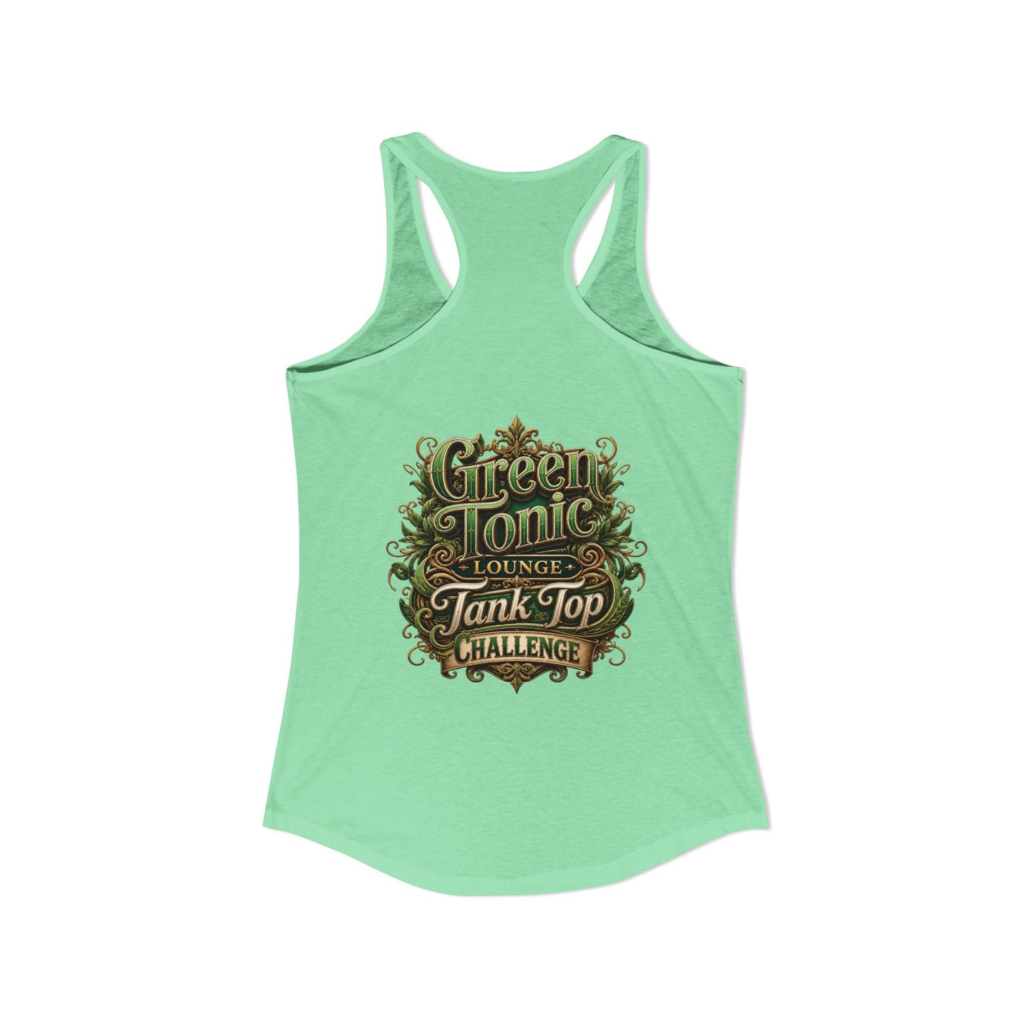 Women's Ideal Racerback Tank |  2 sided image Armadillo Studios™