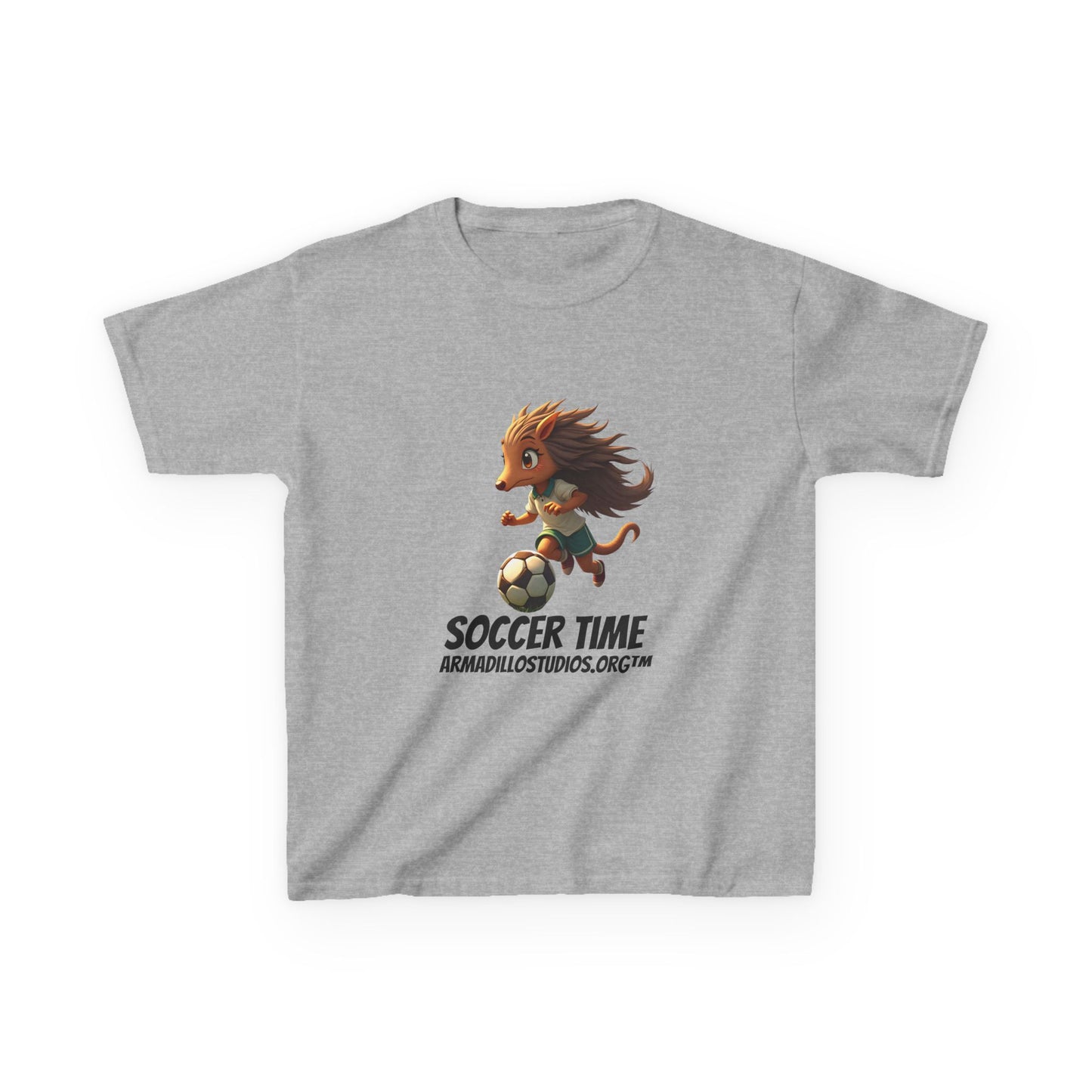 Kids Soccer | Armadillo themed | T-Shirt for Boys & Girls