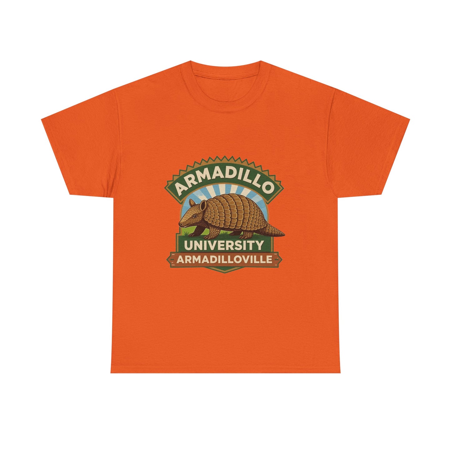 Unisex | Armadillo University Tee | Armadilloville | Custom Armadillo | College Shirt