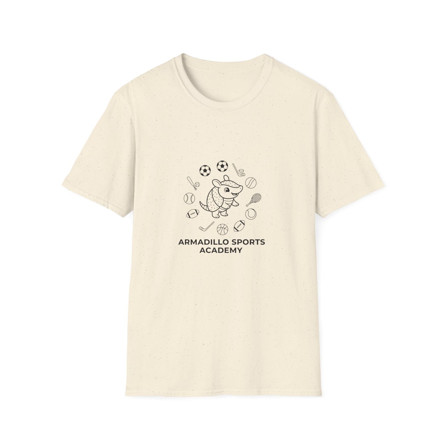 Armadillo Sports Academy T-Shirt — Unisex Adult Sports Team Tee