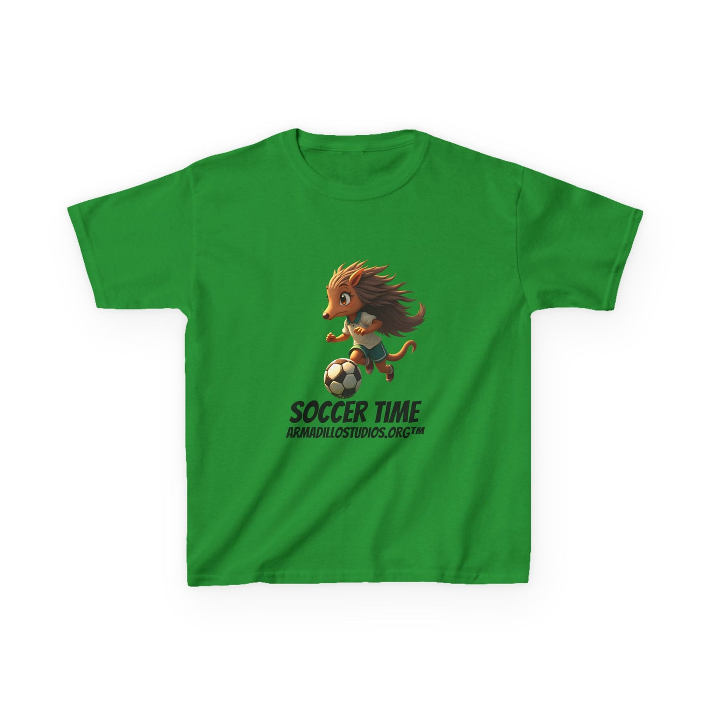 Kids Soccer | Armadillo themed | T-Shirt for Boys & Girls