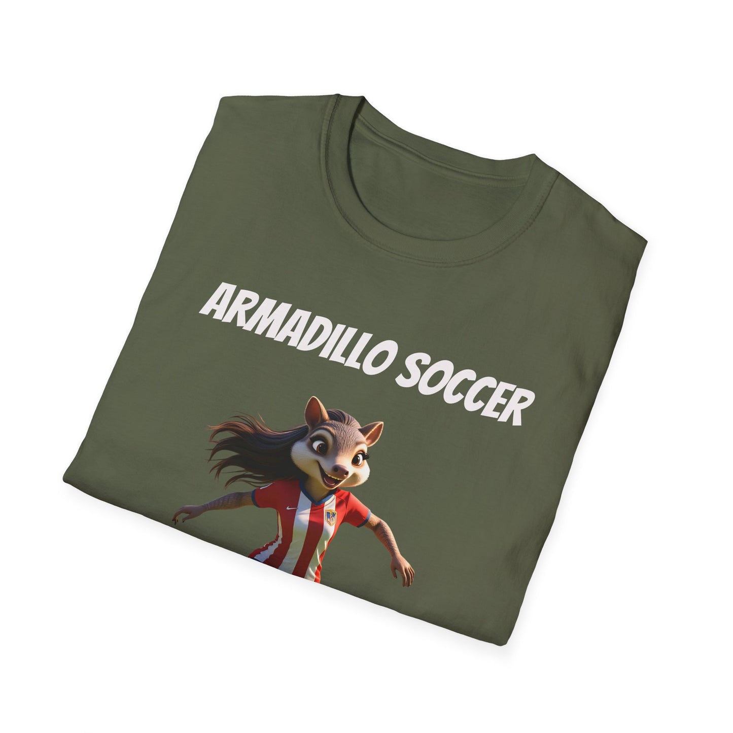 Armadillo Soccer Team T-Shirt  | Adults - Teens | Soccer Fans