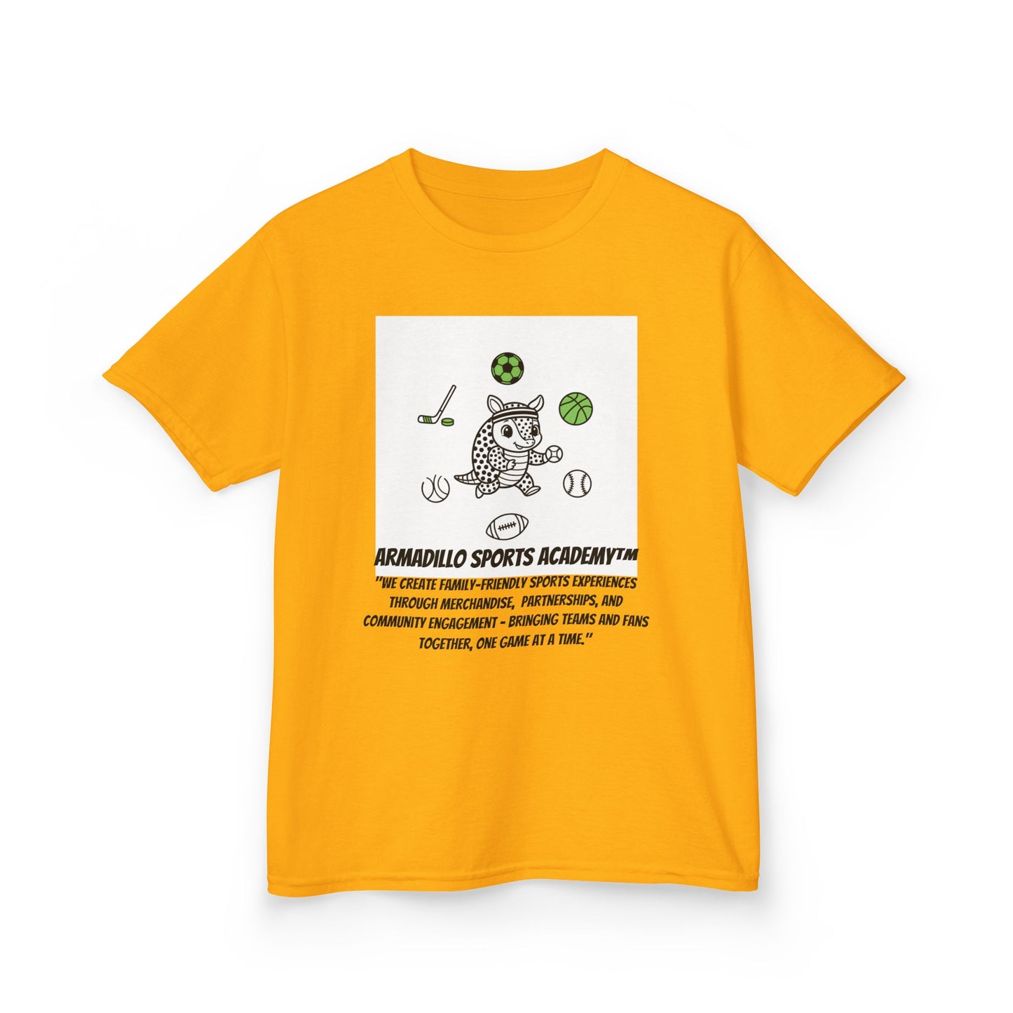 Kids Tee — "Future Star" Armadillo Sports Academy Youth T-Shirt