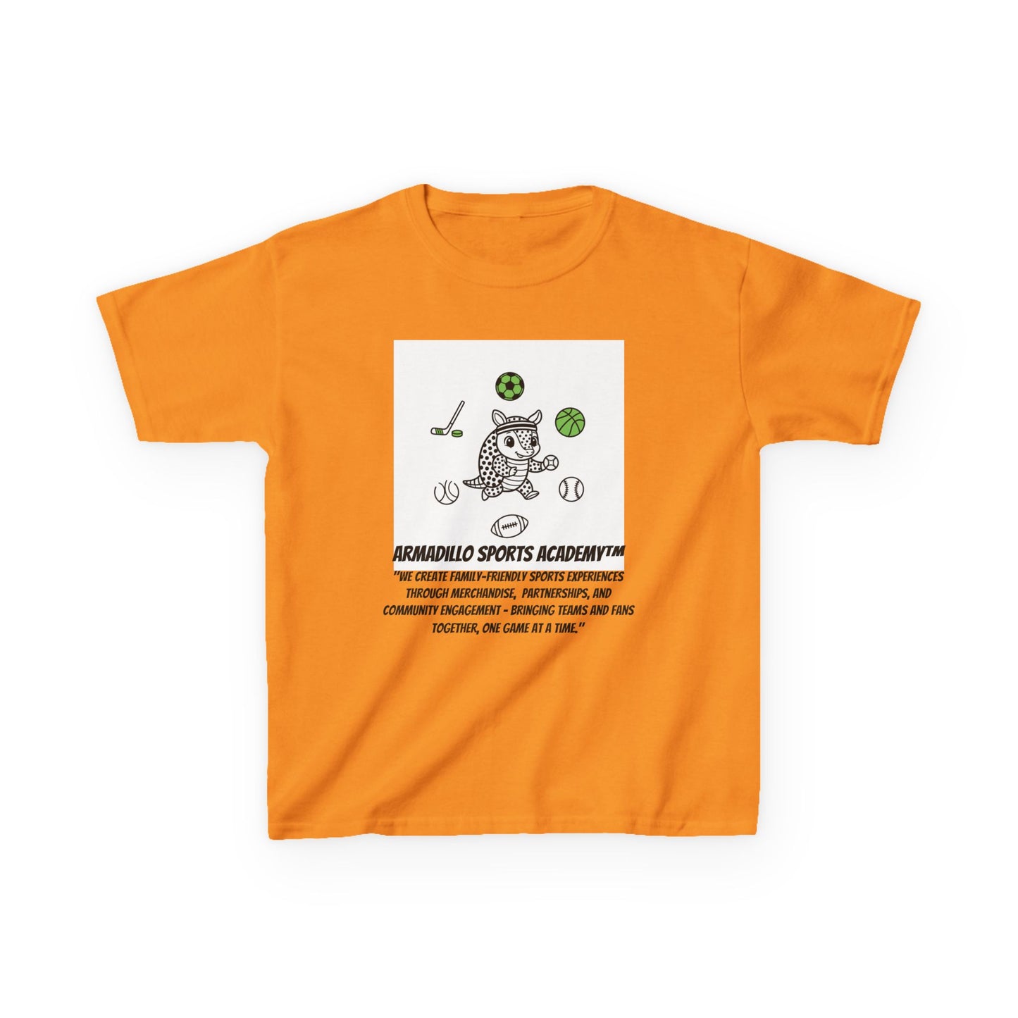 Kids Tee — "Future Star" Armadillo Sports Academy Youth T-Shirt