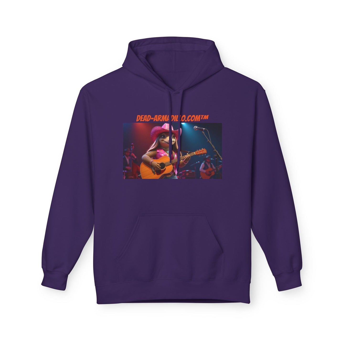 Custom Fleece Hoodie | created by  Dead-Armadillo.com™  | Unisex Midweight | Adult Sized |  Softstyle Fleece Hoodie