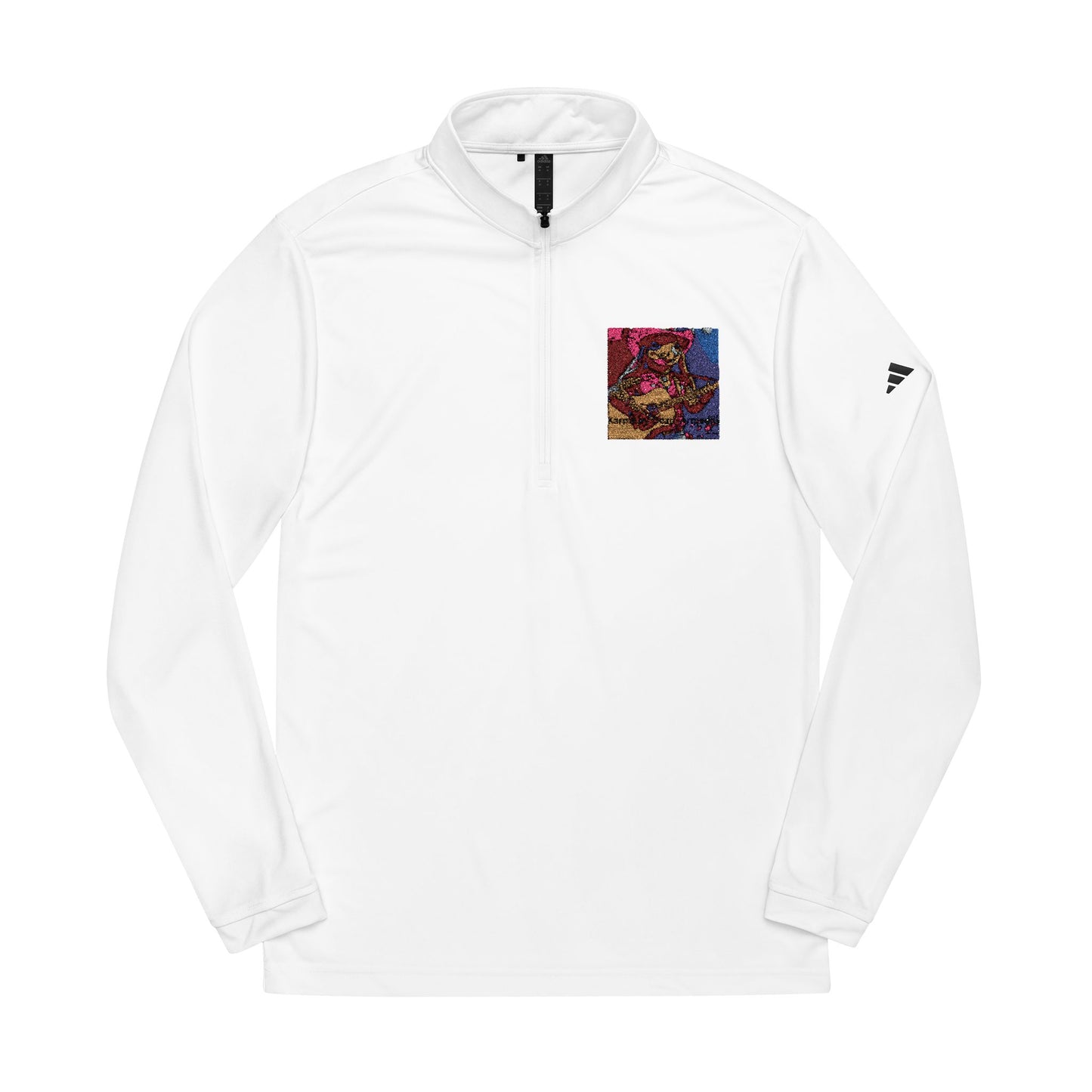Women's Adidas Quarter-Zip Pullover | Custom Embroidered | Activewear | Dead-Armadillo.com™