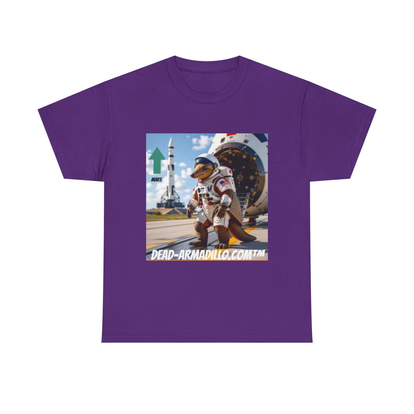 Astronaut Armadillo T-Shirt | Dead-Armadillo.com Space Collection
