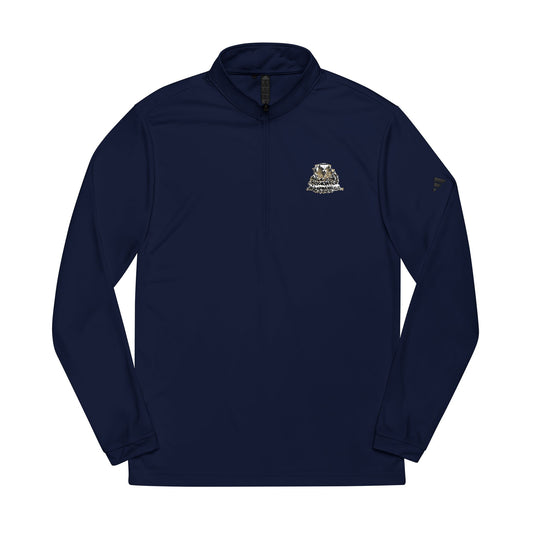 adidas A401 | Custom Embroidered | Women's Golf | Quarter-Zip Pullover | by Dead-Armadillo.com™