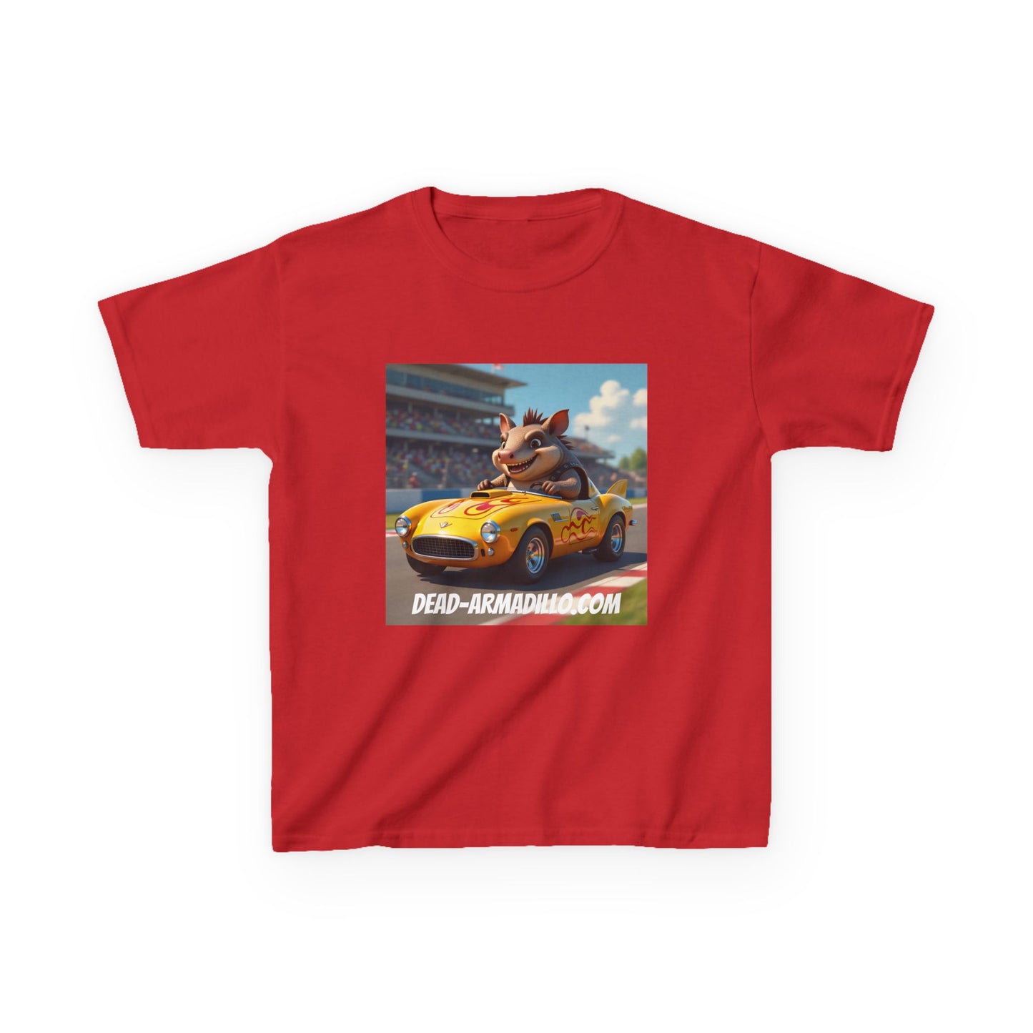 Kids Racing Car Tee | Armadillo Driver |