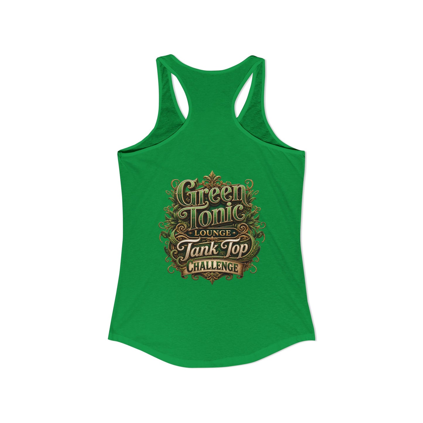 Women's Ideal Racerback Tank |  2 sided image Armadillo Studios™
