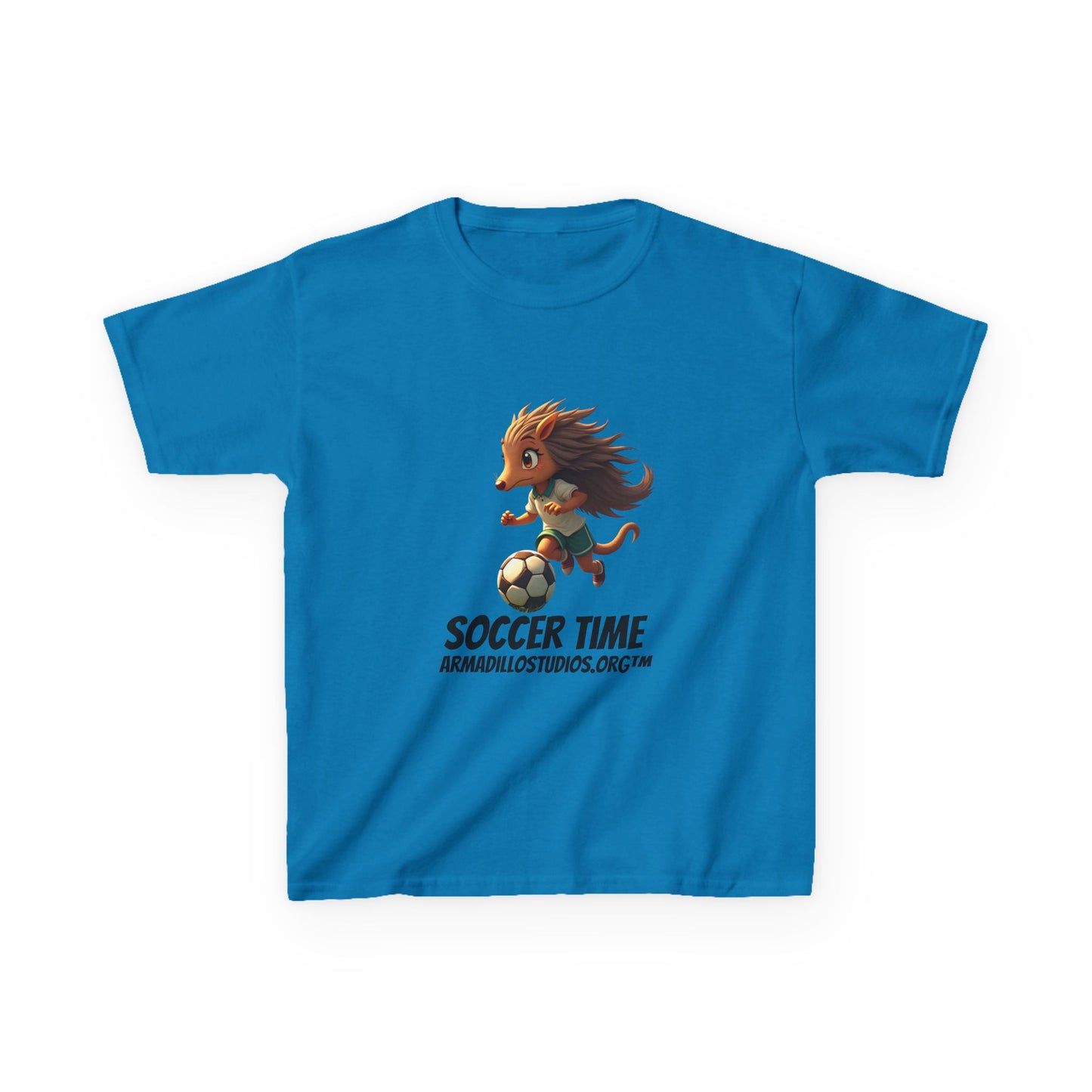 Kids Soccer | Armadillo themed | T-Shirt for Boys & Girls