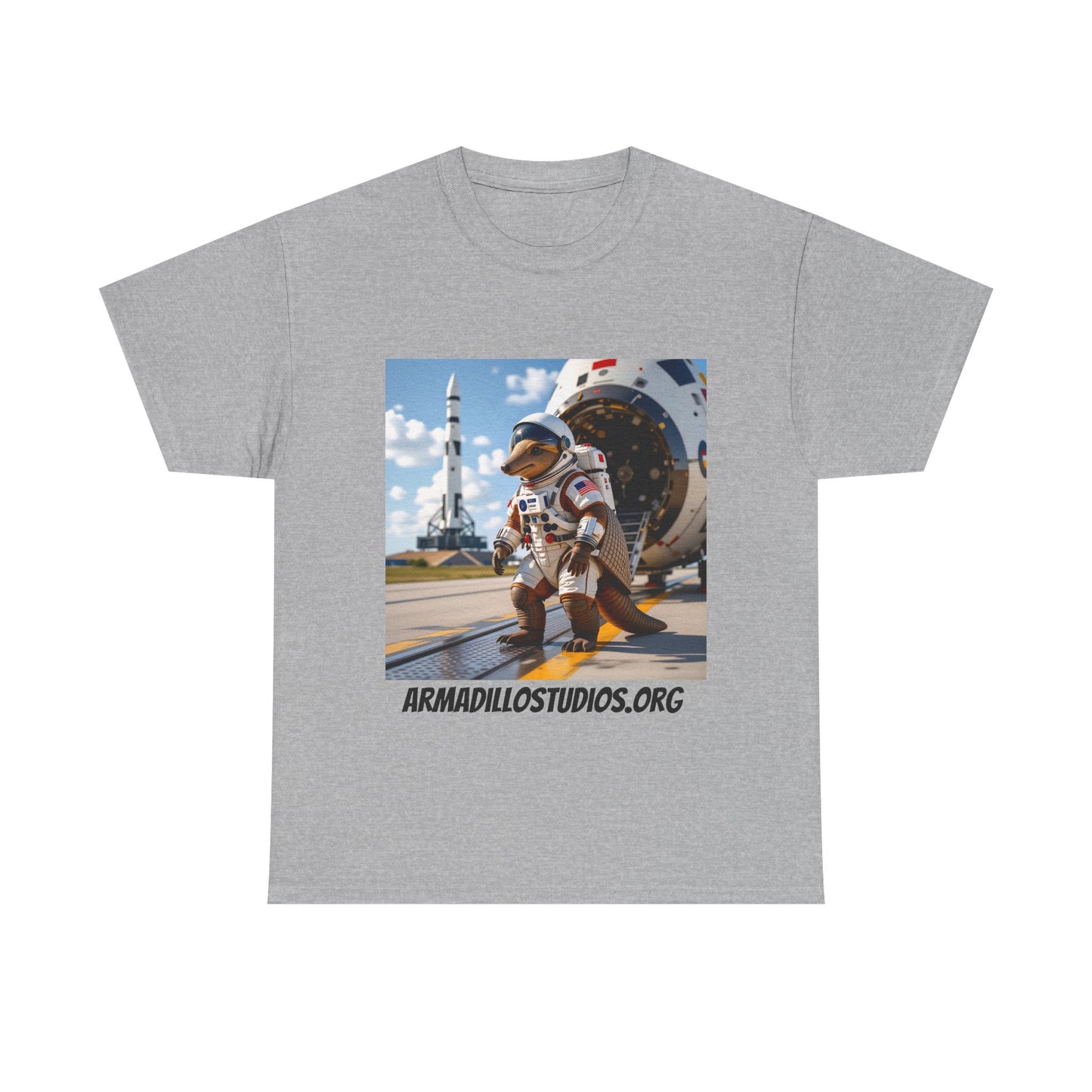Astronaut Armadillo T-Shirt | ArmadilloStudios.org  | Space Collection