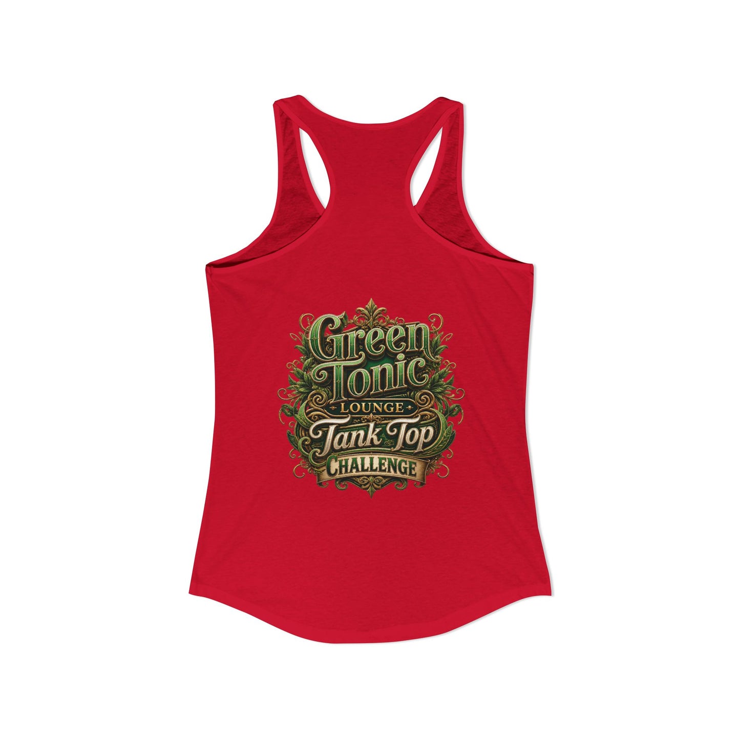 Women's Ideal Racerback Tank |  2 sided image Armadillo Studios™