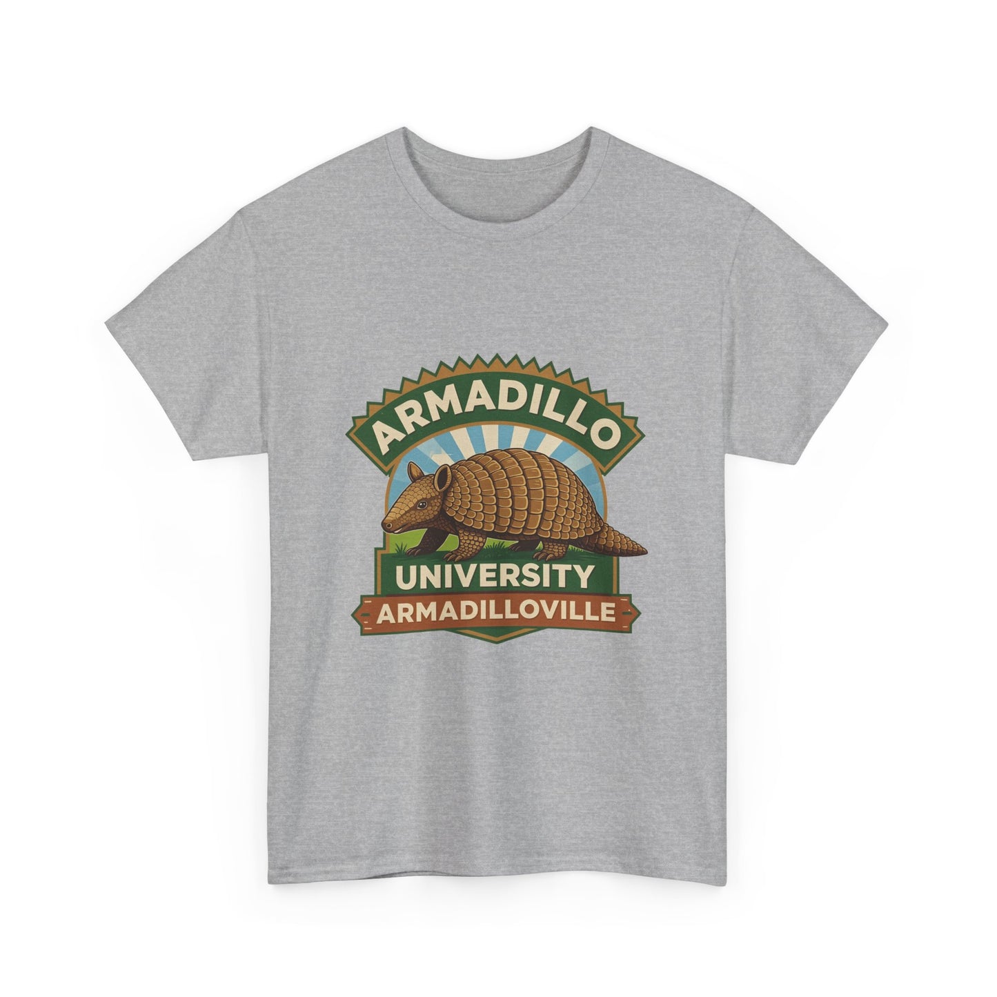 Unisex | Armadillo University Tee | Armadilloville | Custom Armadillo | College Shirt