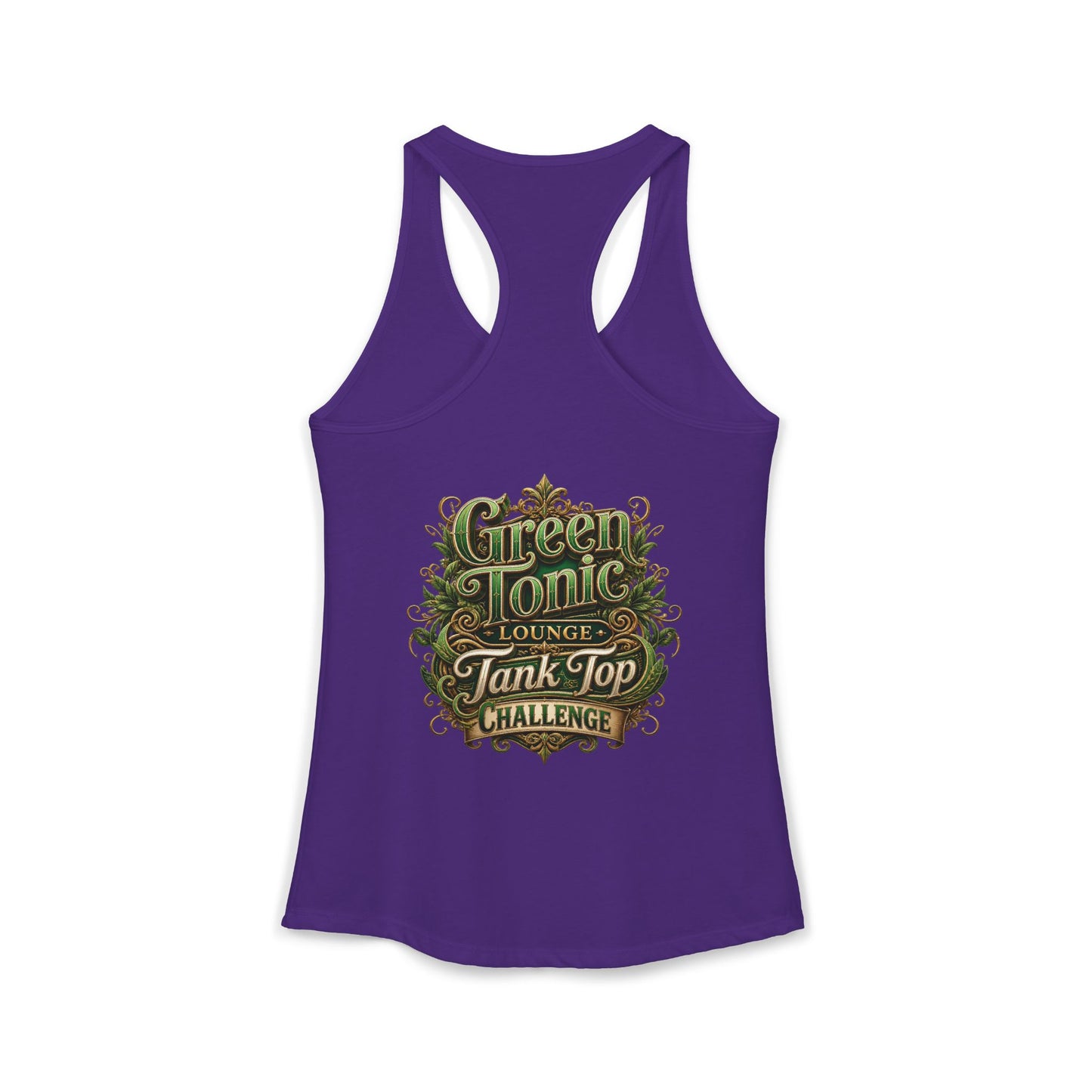 Women's Ideal Racerback Tank |  2 sided image Armadillo Studios™