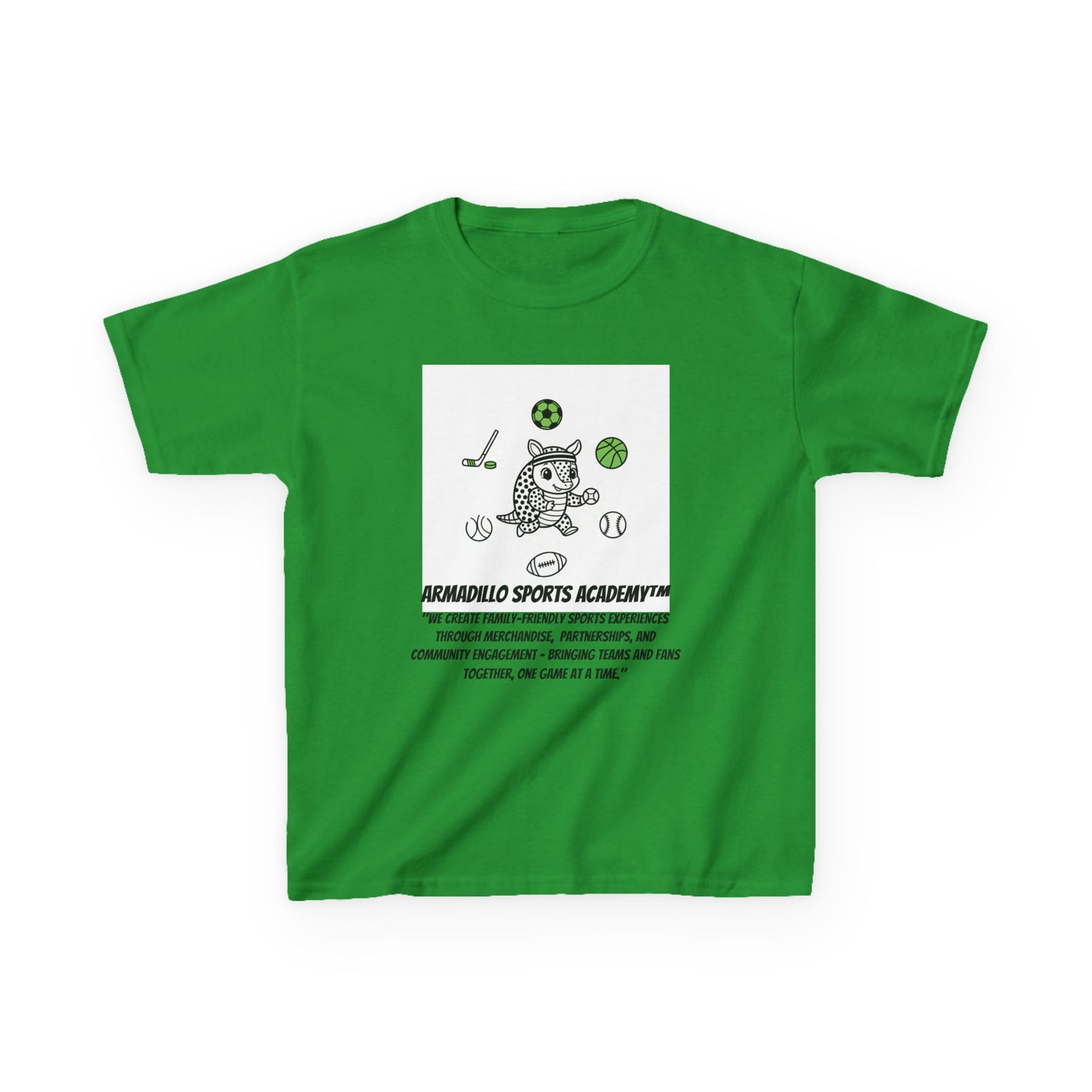 Kids Tee — "Future Star" Armadillo Sports Academy Youth T-Shirt