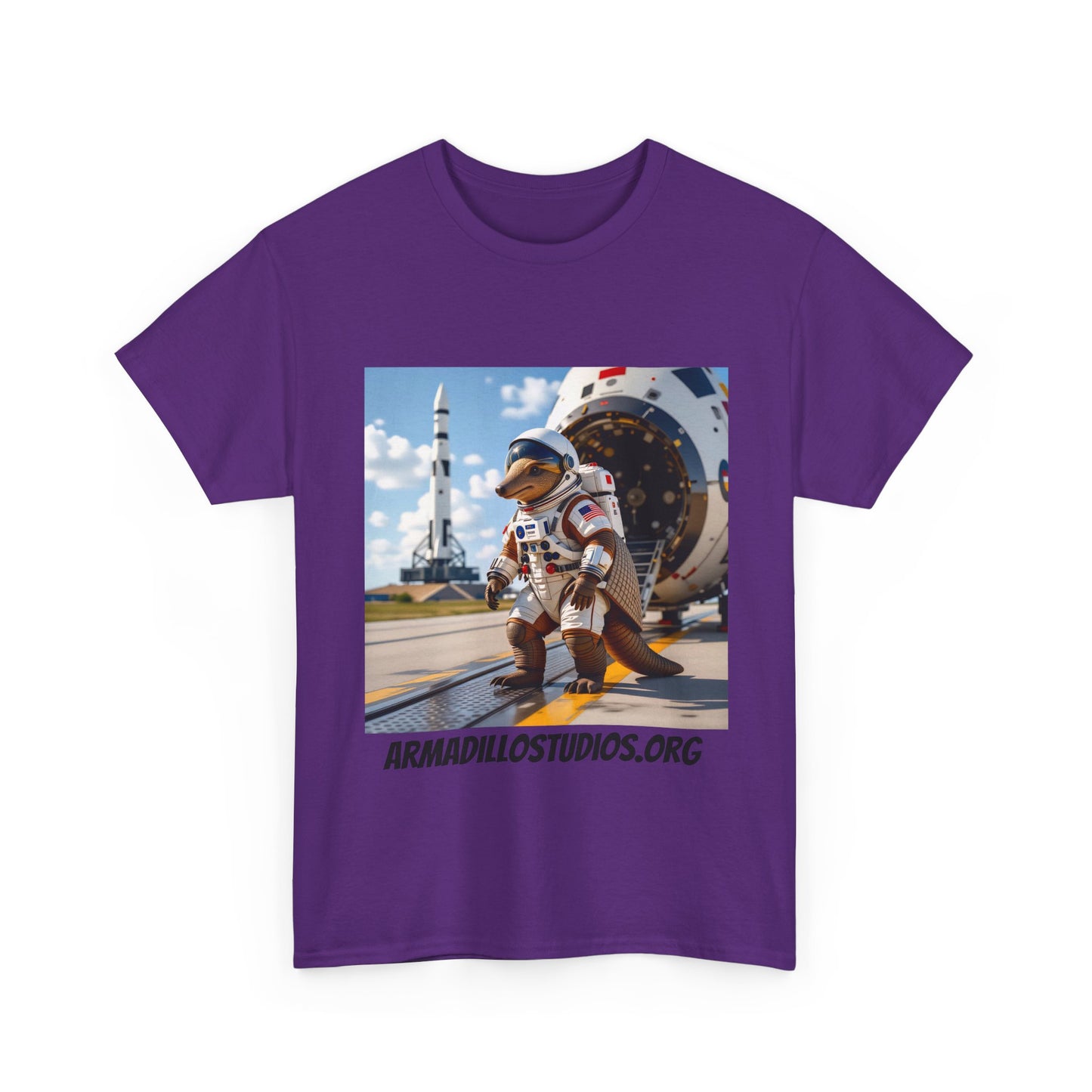 Astronaut Armadillo T-Shirt | ArmadilloStudios.org  | Space Collection