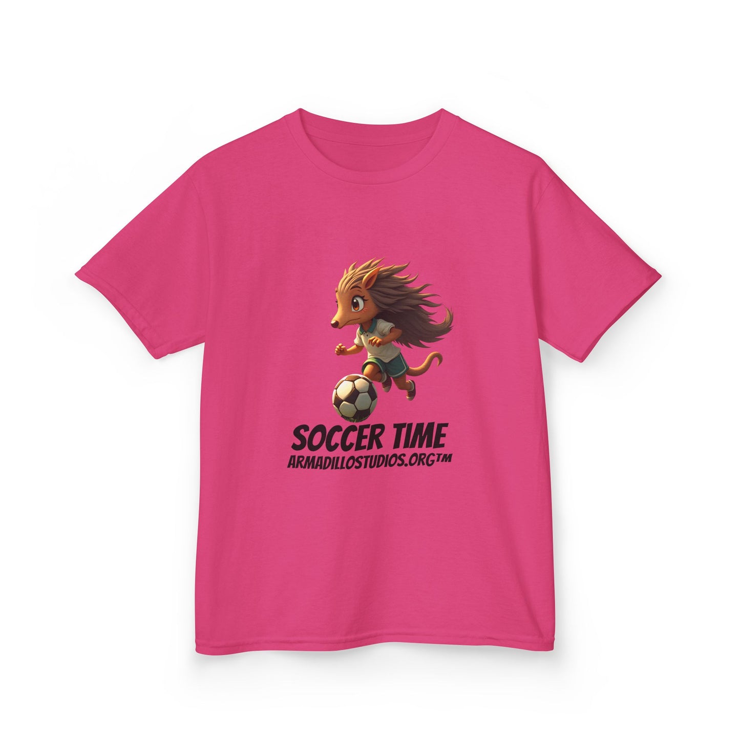 Kids Soccer | Armadillo themed | T-Shirt for Boys & Girls