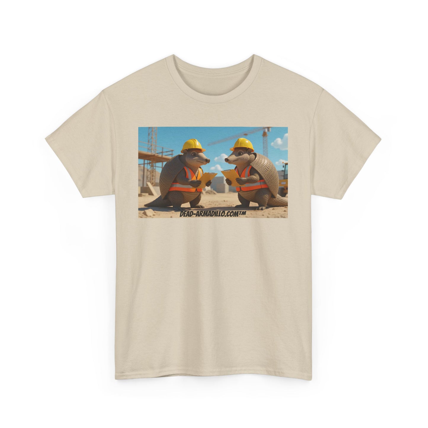 Tribute to the Builders | On the Job Site | Custom made Tees by  Dead-Armadillo.com™ | Hard Working