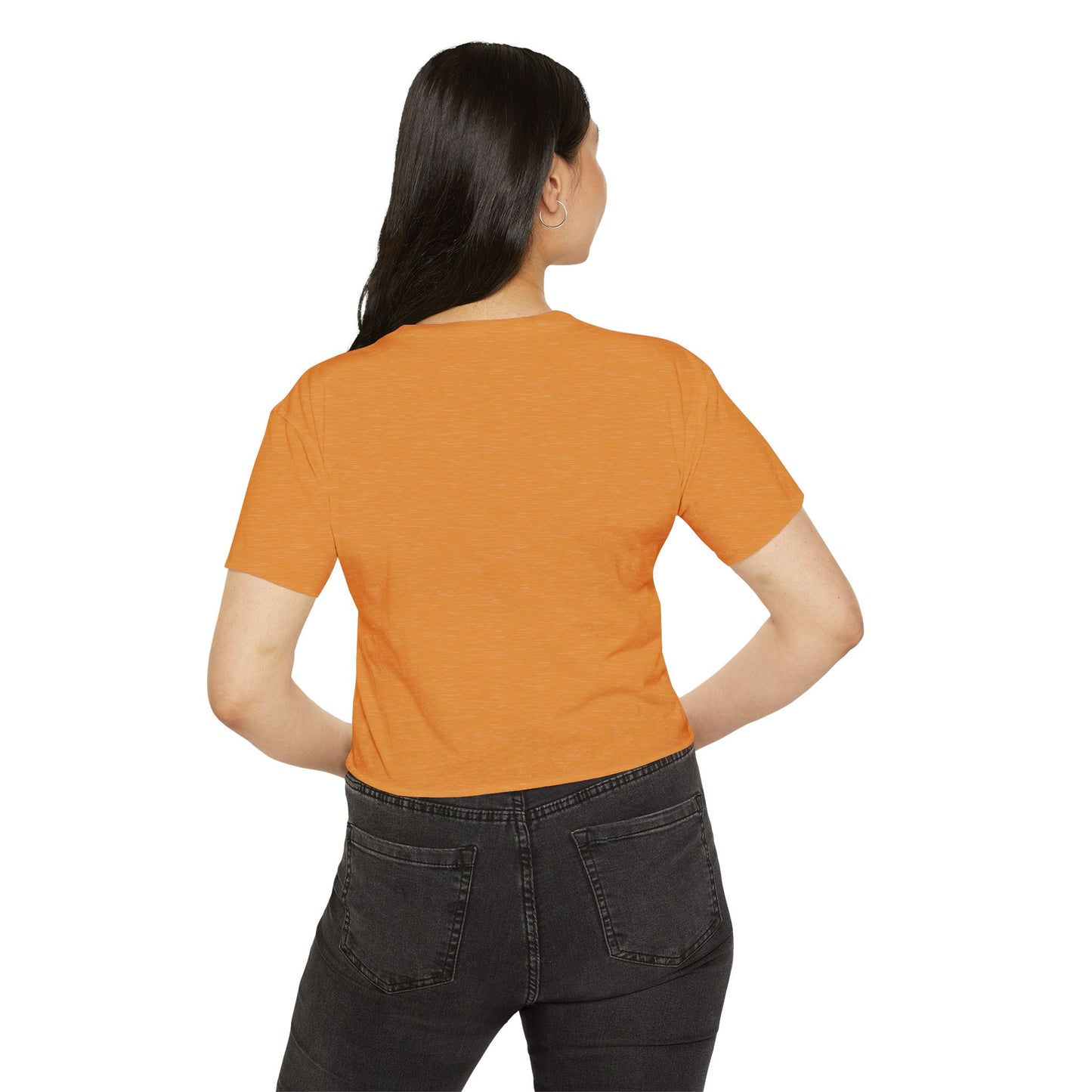 Armadillo Pumpkin Patch Crop Top — Women’s Halloween Festival Tee