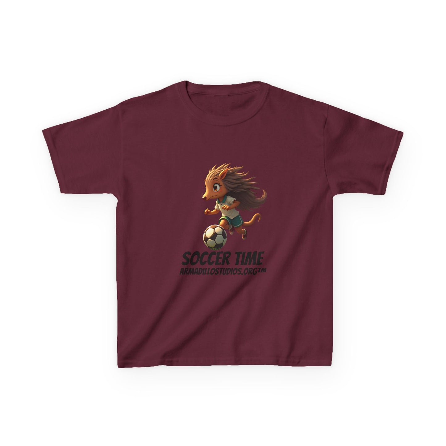 Kids Soccer | Armadillo themed | T-Shirt for Boys & Girls