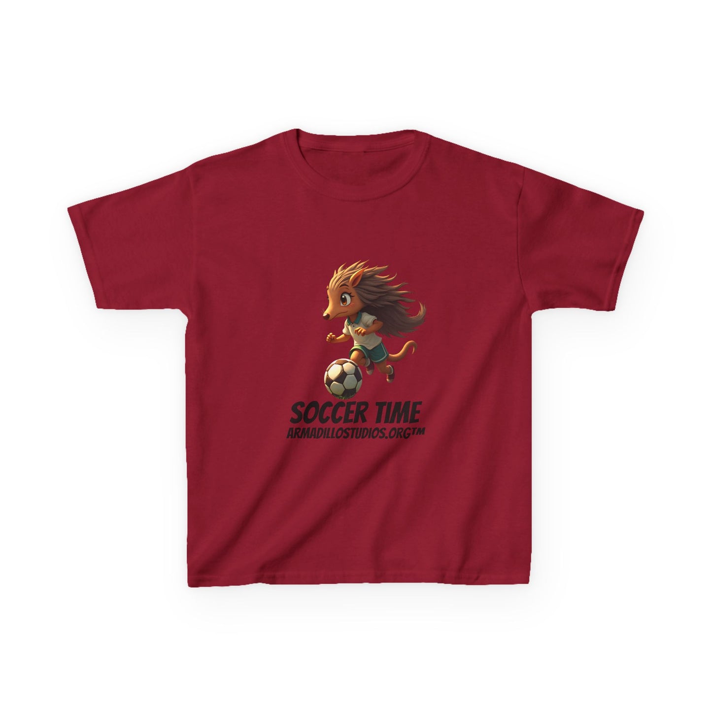 Kids Soccer | Armadillo themed | T-Shirt for Boys & Girls