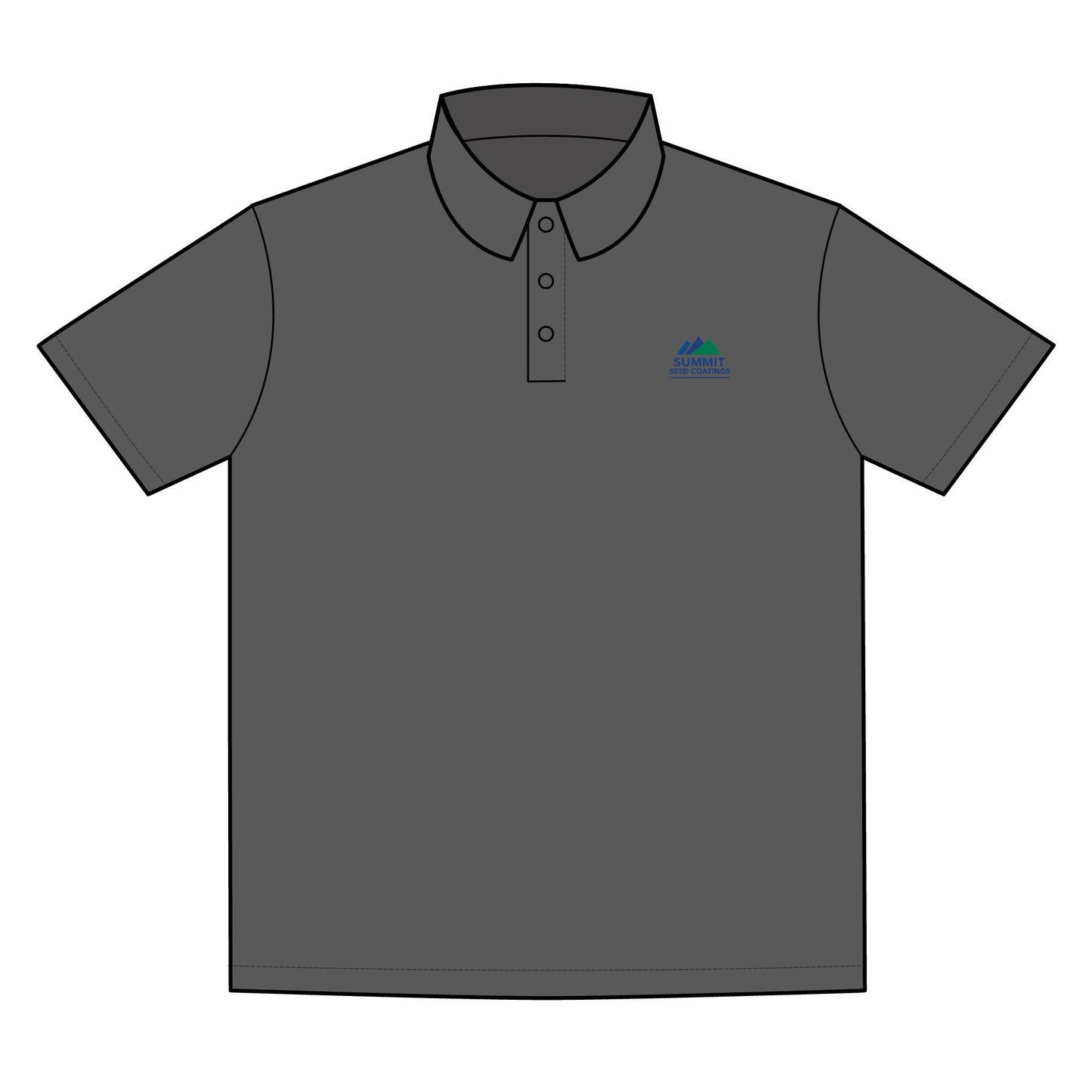 "Summit Seed Coatings | Sport-Tek ST550 Polo | Business Apparel | Seed Industry | Team Building"