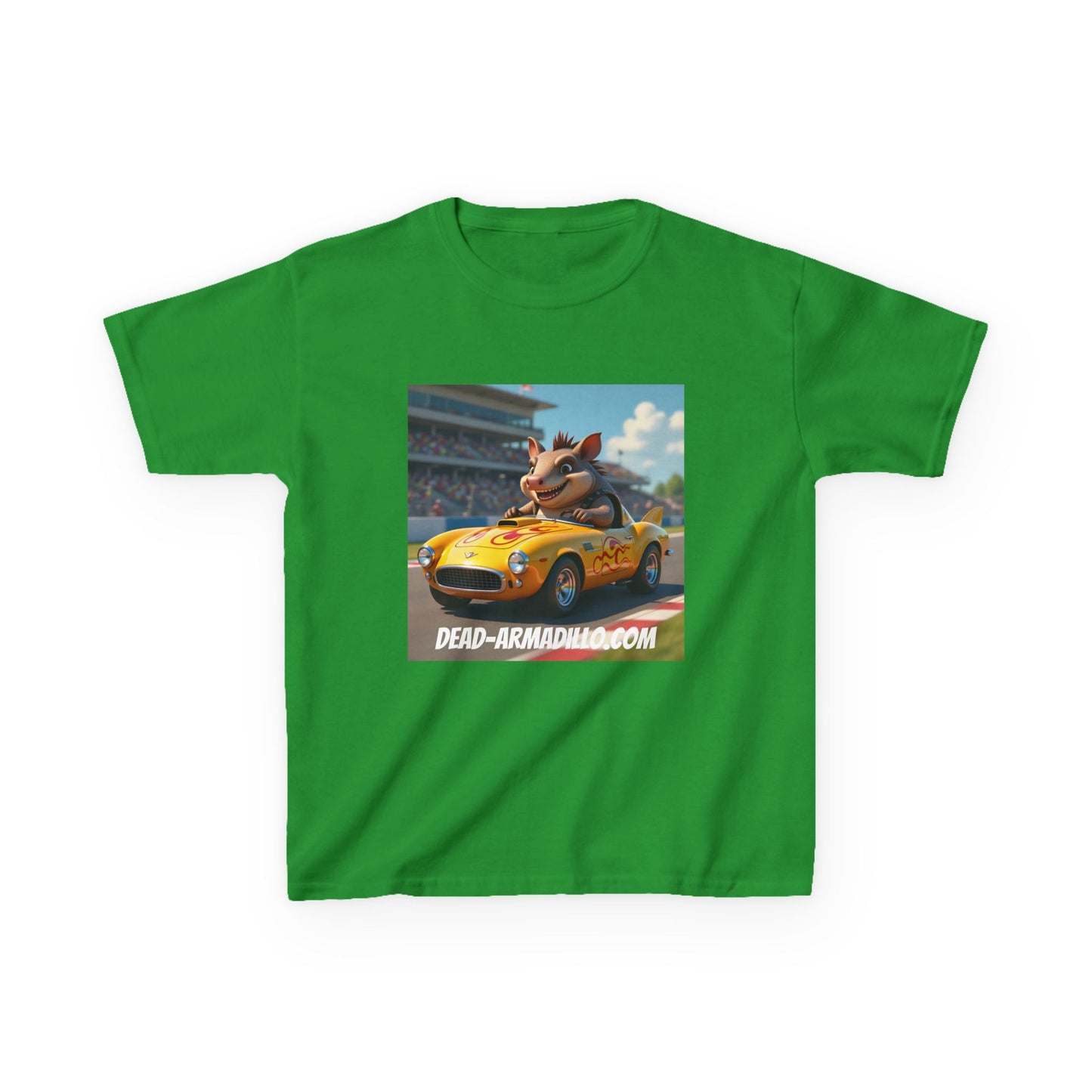 Kids Racing Car Tee | Armadillo Driver |