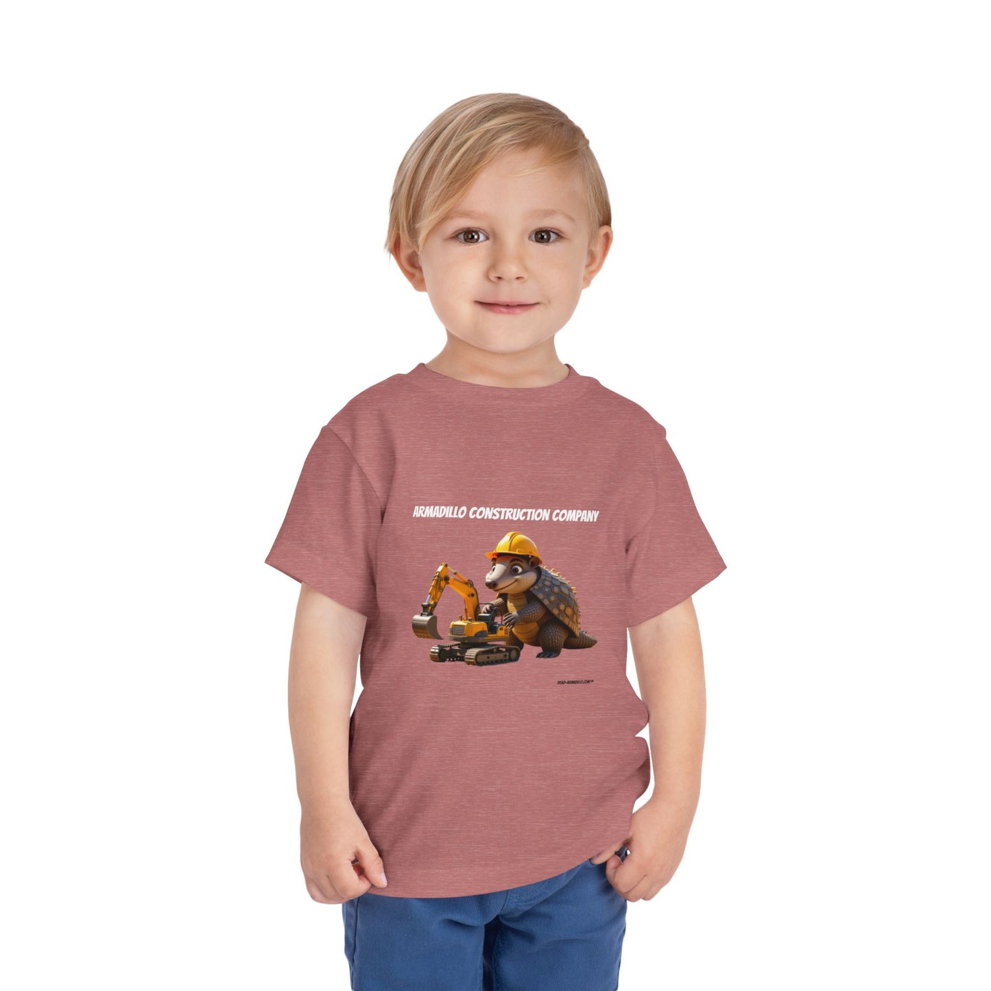 "Dead-Armadillo.com™ | Toddler Tee | Armadillo Construction Crew | Family Matching Collection"