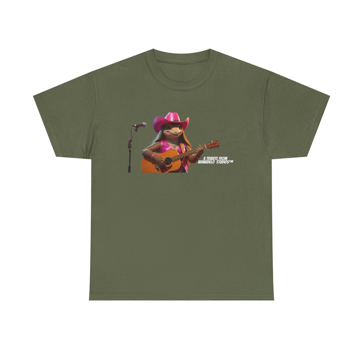 "Gildan 5000 - Karma Tribute Shirt - Minimalist Edition - White font"