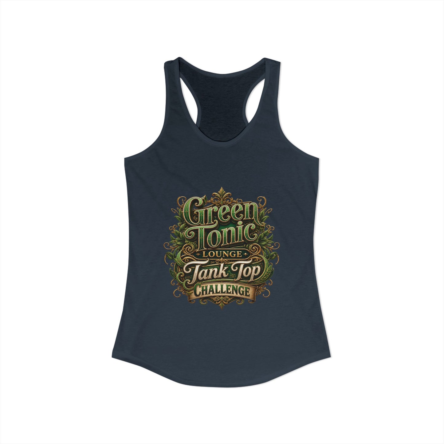 Women's Ideal Racerback Tank |  2 sided image Armadillo Studios™