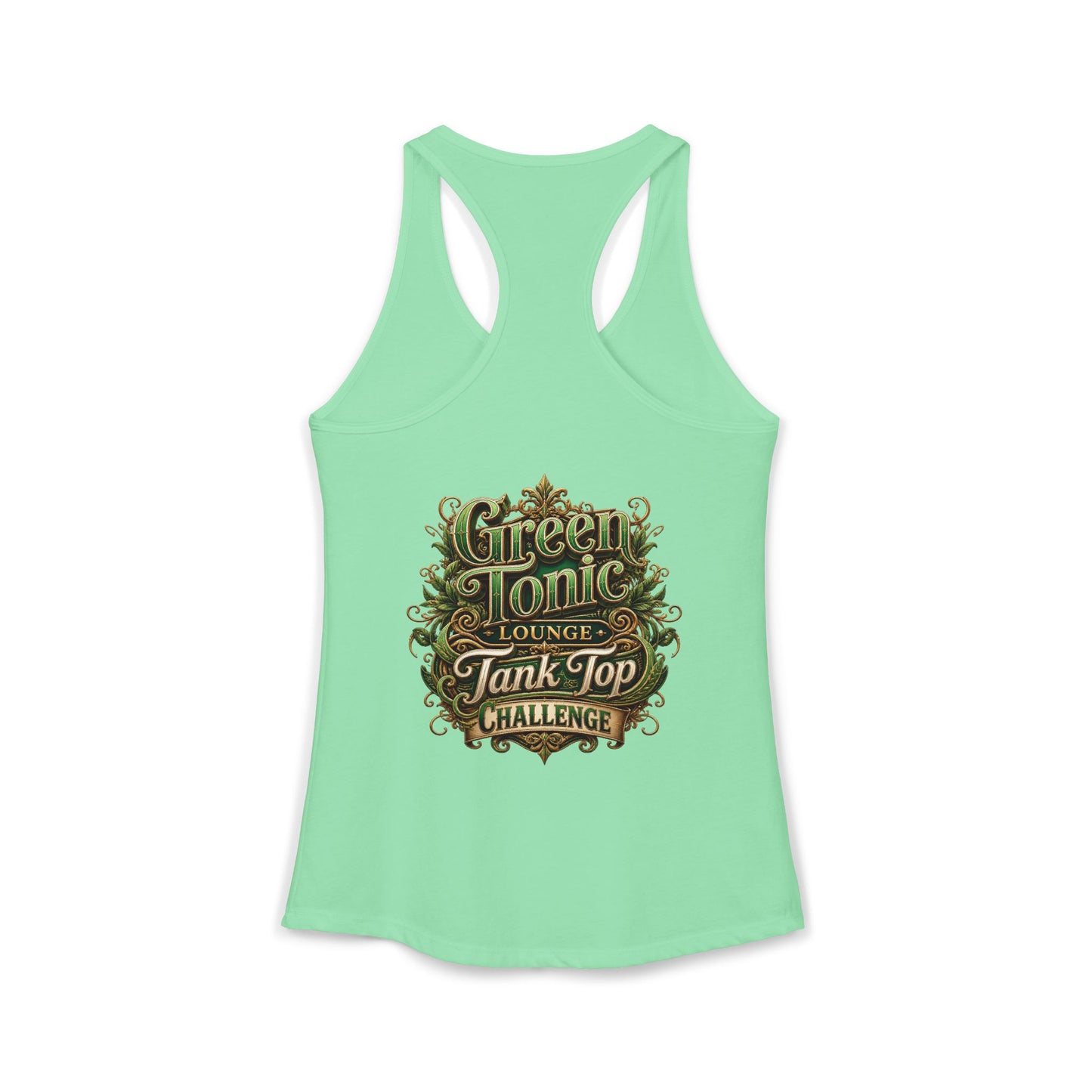 Women's Ideal Racerback Tank |  2 sided image Armadillo Studios™