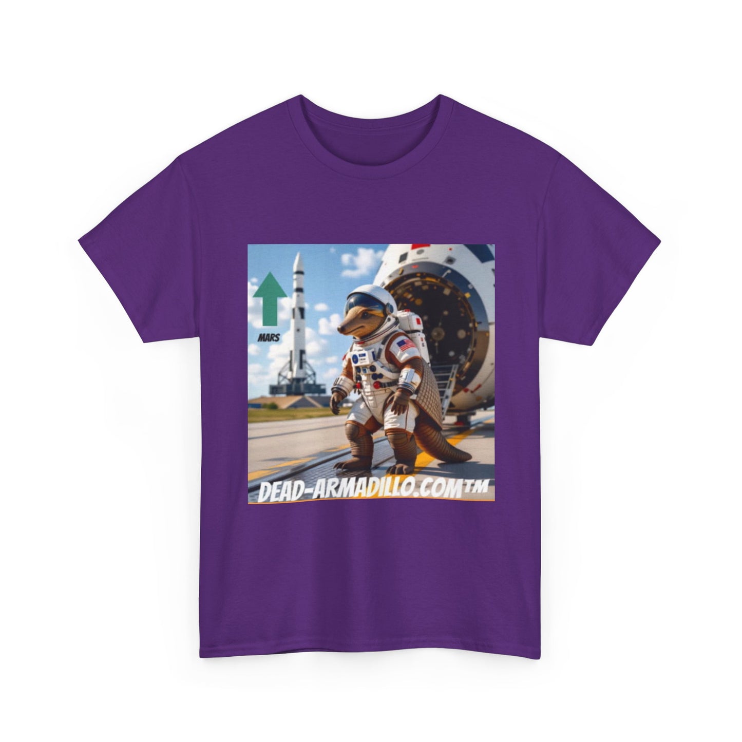 Astronaut Armadillo T-Shirt | Dead-Armadillo.com Space Collection