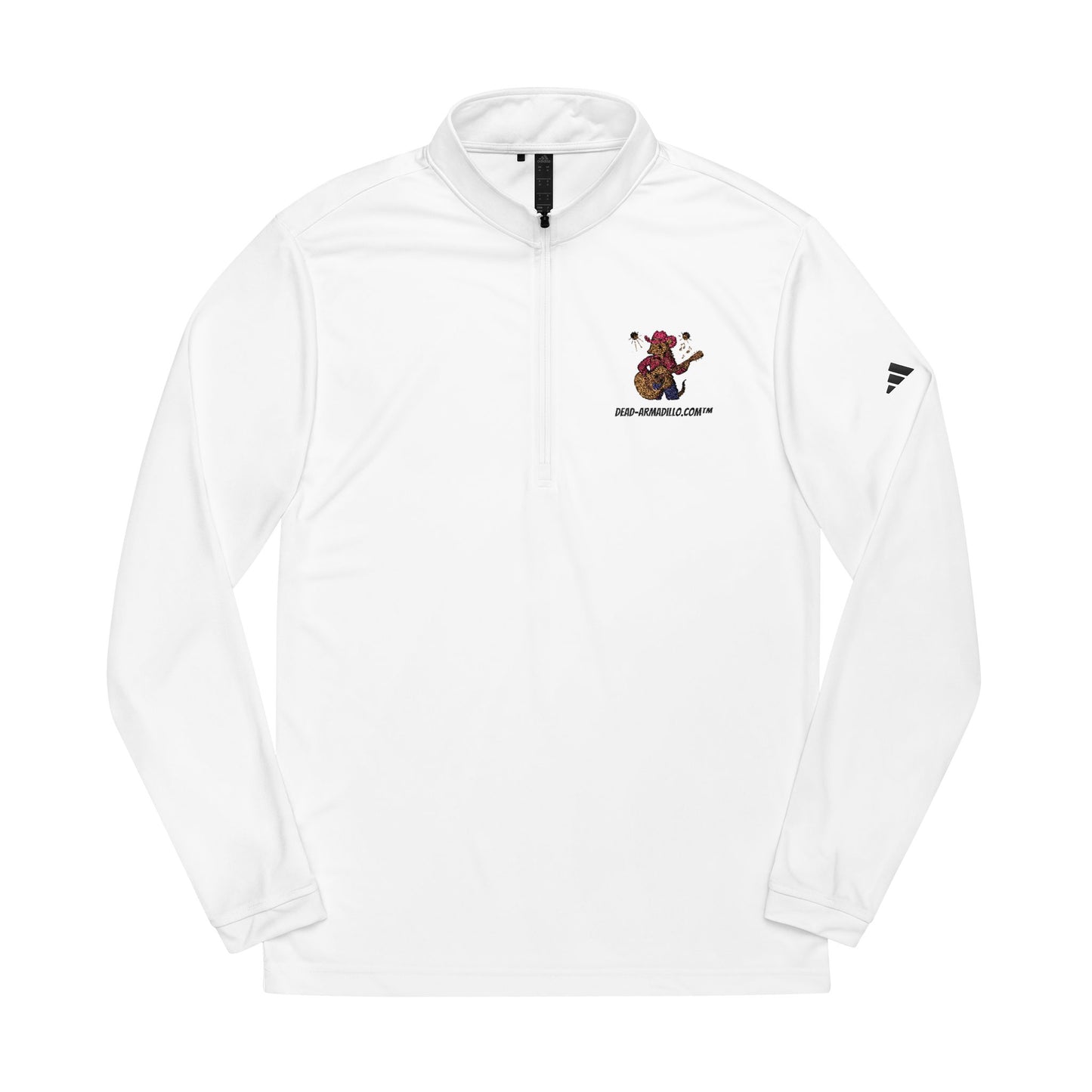 Custom Embroidered | Adidas Quarter-Zip Pullover | Karma Tribute | Activewear | Dead-Armadillo.com™